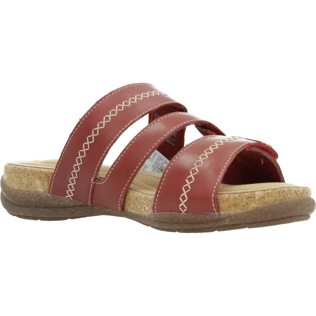 CLARKS ROSEVILLE BAY en color ROJO (5)