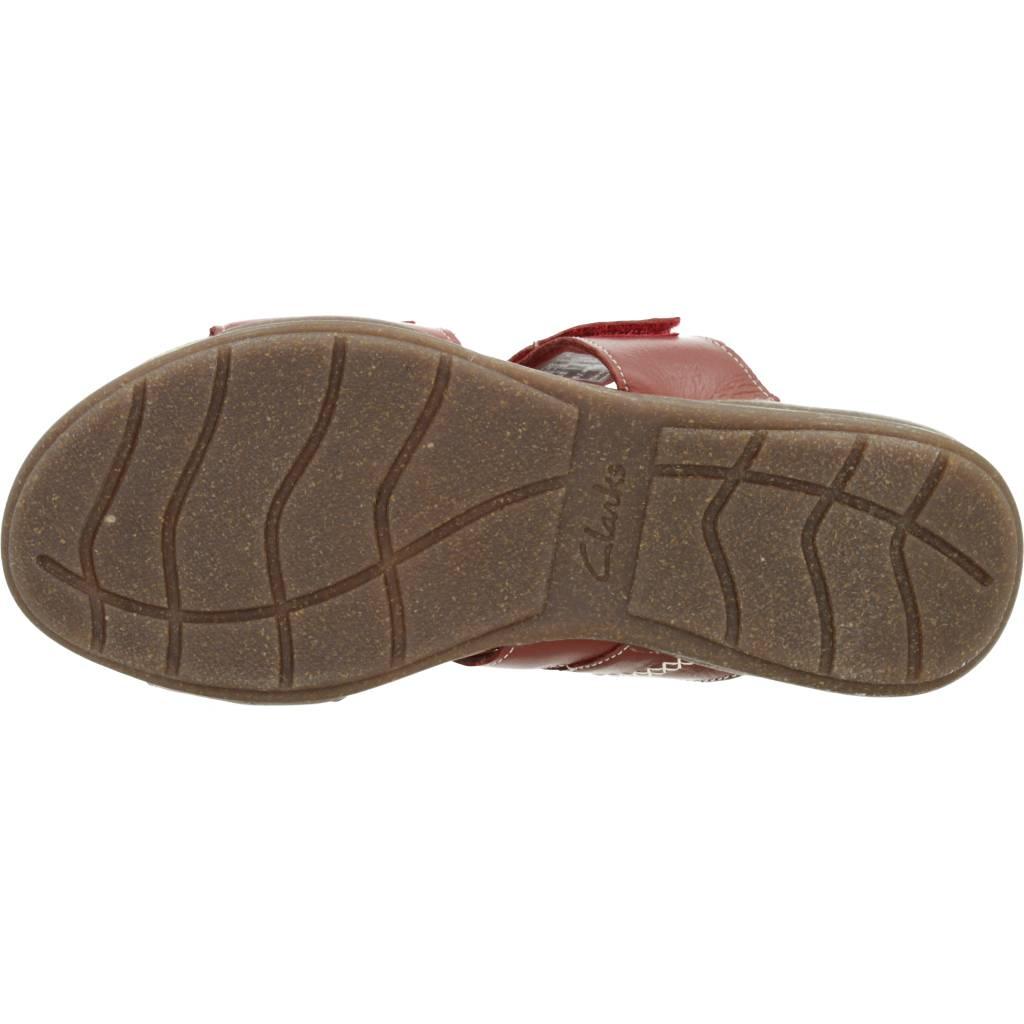 CLARKS ROSEVILLE BAY en color ROJO (6)