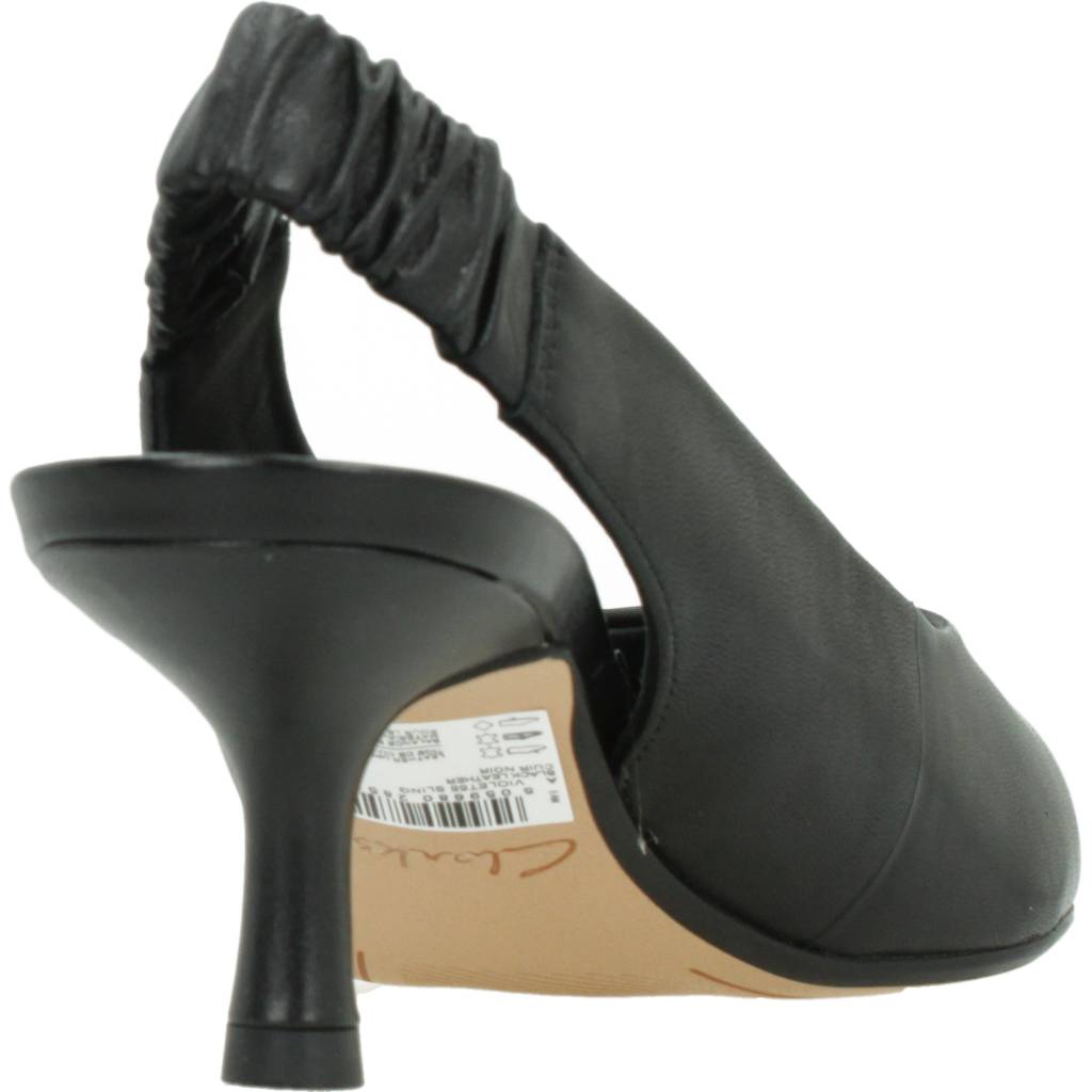 CLARKS VIOLET SLING en color NEGRO (3)