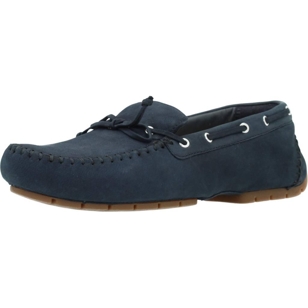 CLARKS MOCC TIE en color AZUL (1)