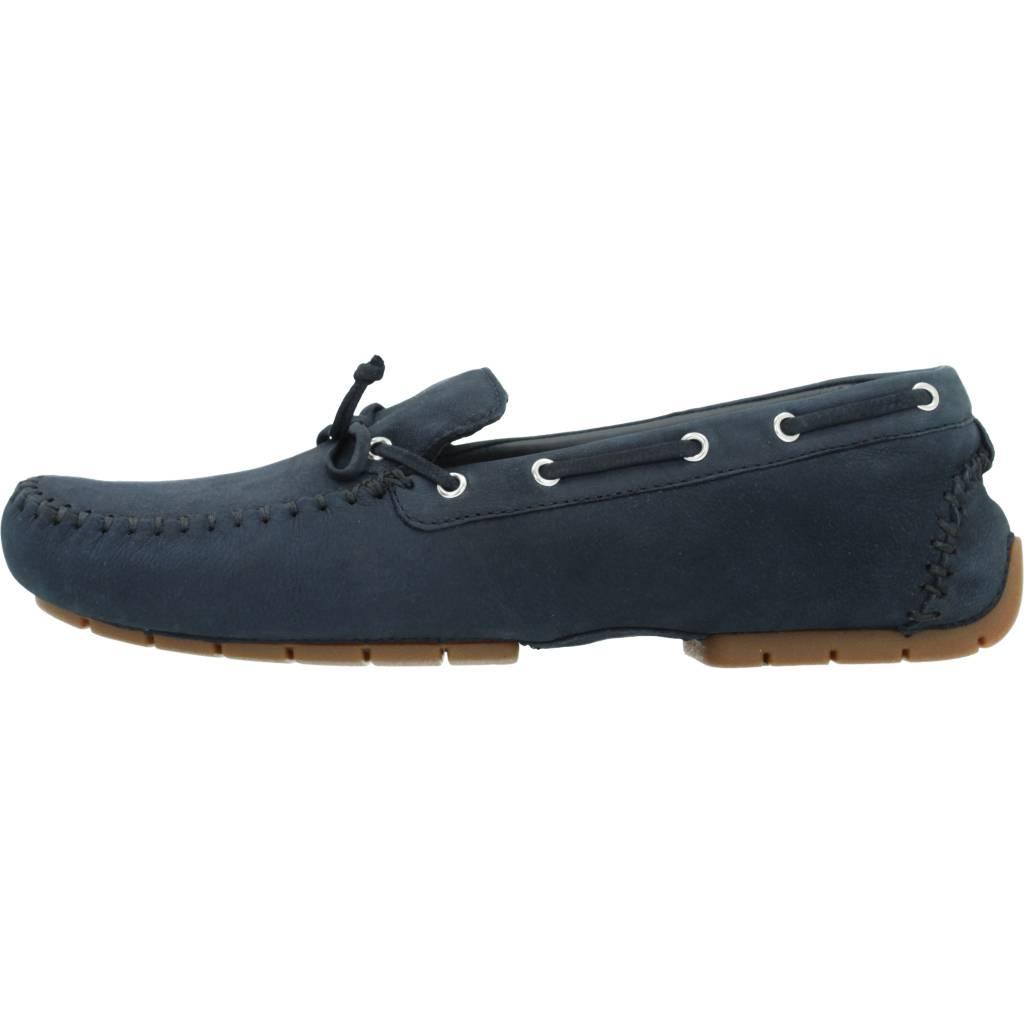 CLARKS MOCC TIE en color AZUL (2)