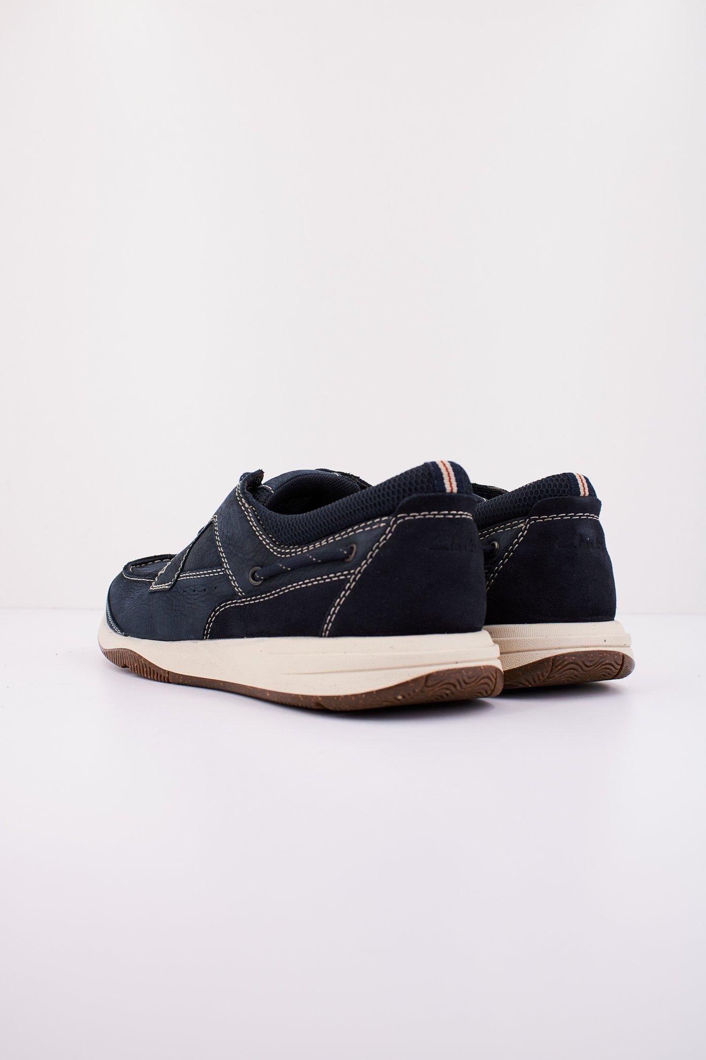 CLARKS SAILVIEW LACE en color AZUL (3)