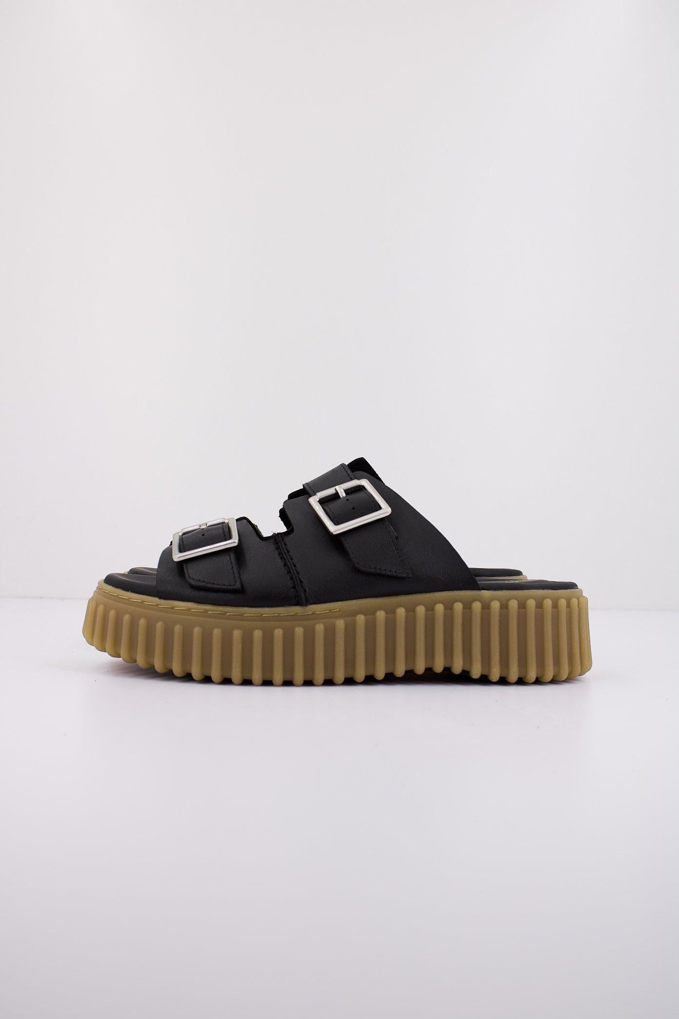CLARKS TORHILL SLIDE en color NEGRO (1)