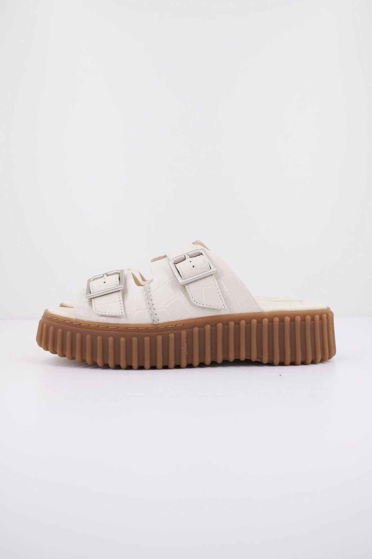 CLARKS TORHILL SLIDE en color BLANCO (1)