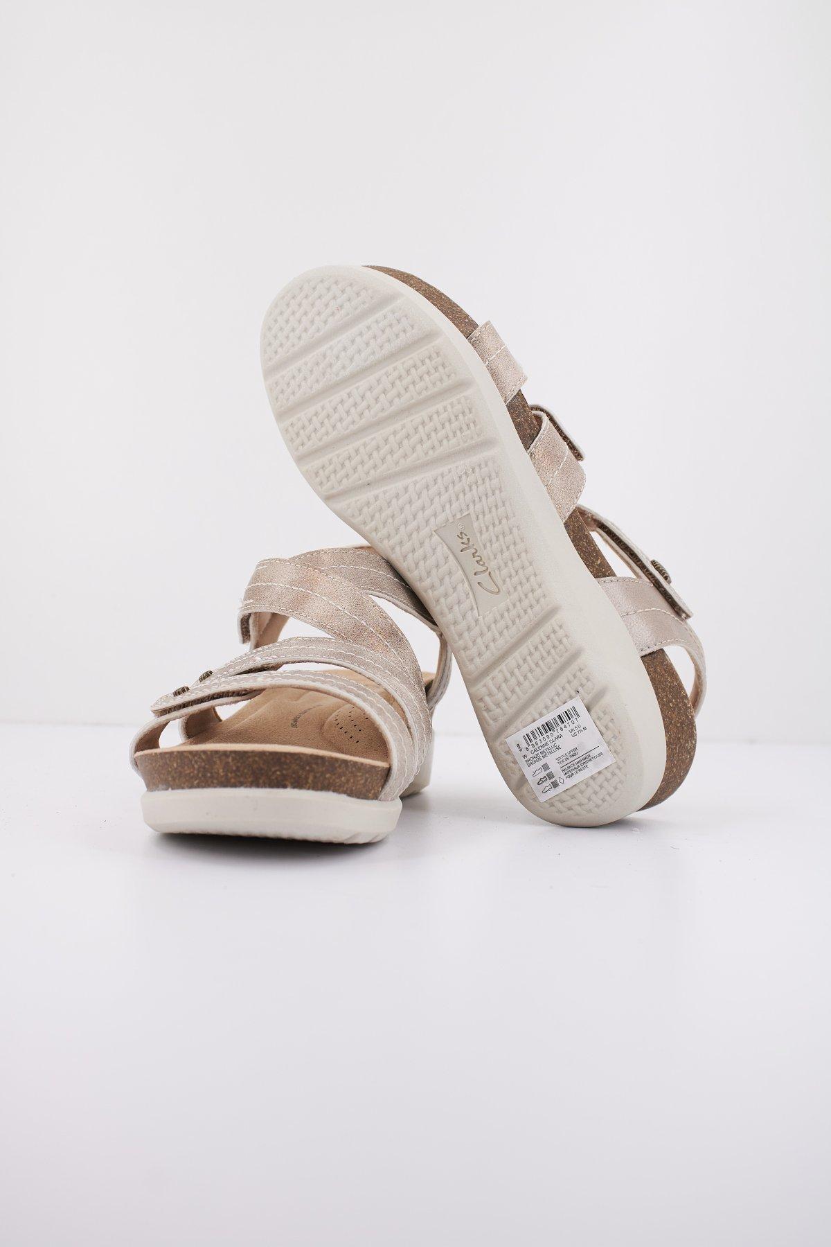 CLARKS CALENNE CLARA en color BRONCE (4)