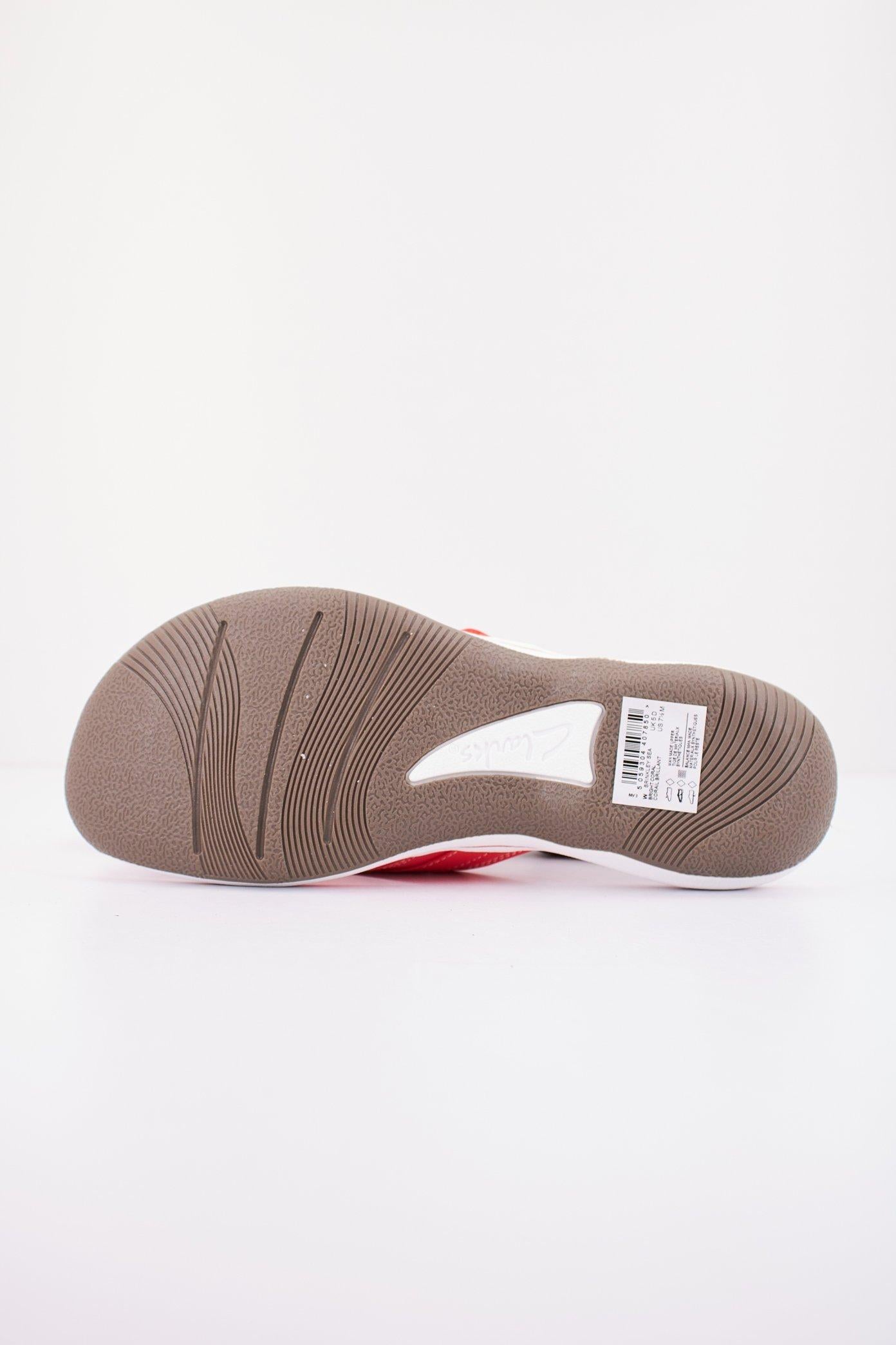 CLARKS BRINKLEY SEA en color NARANJA (4)