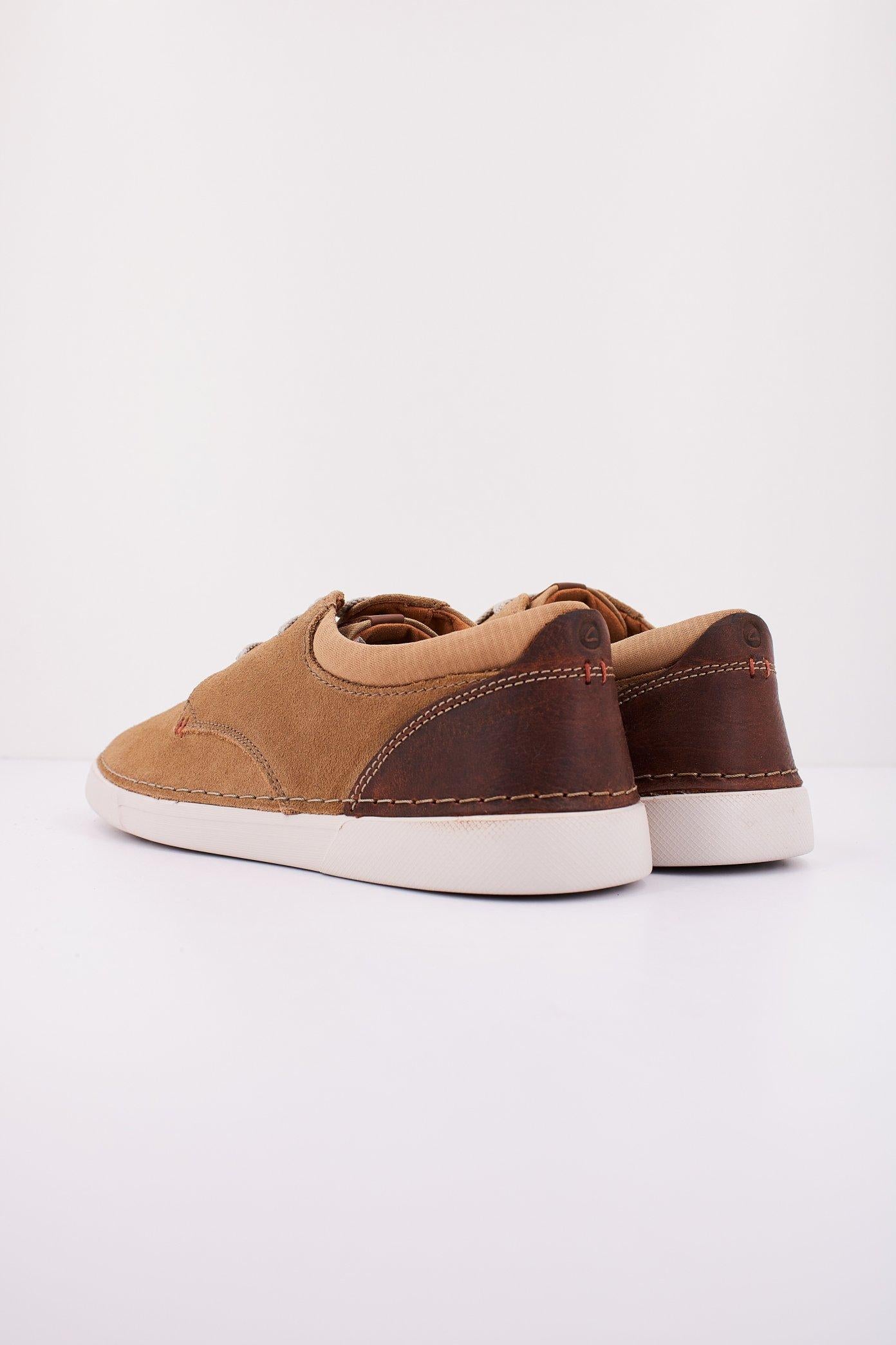 CLARKS GERELD LACE en color MARRON CLARO (3)