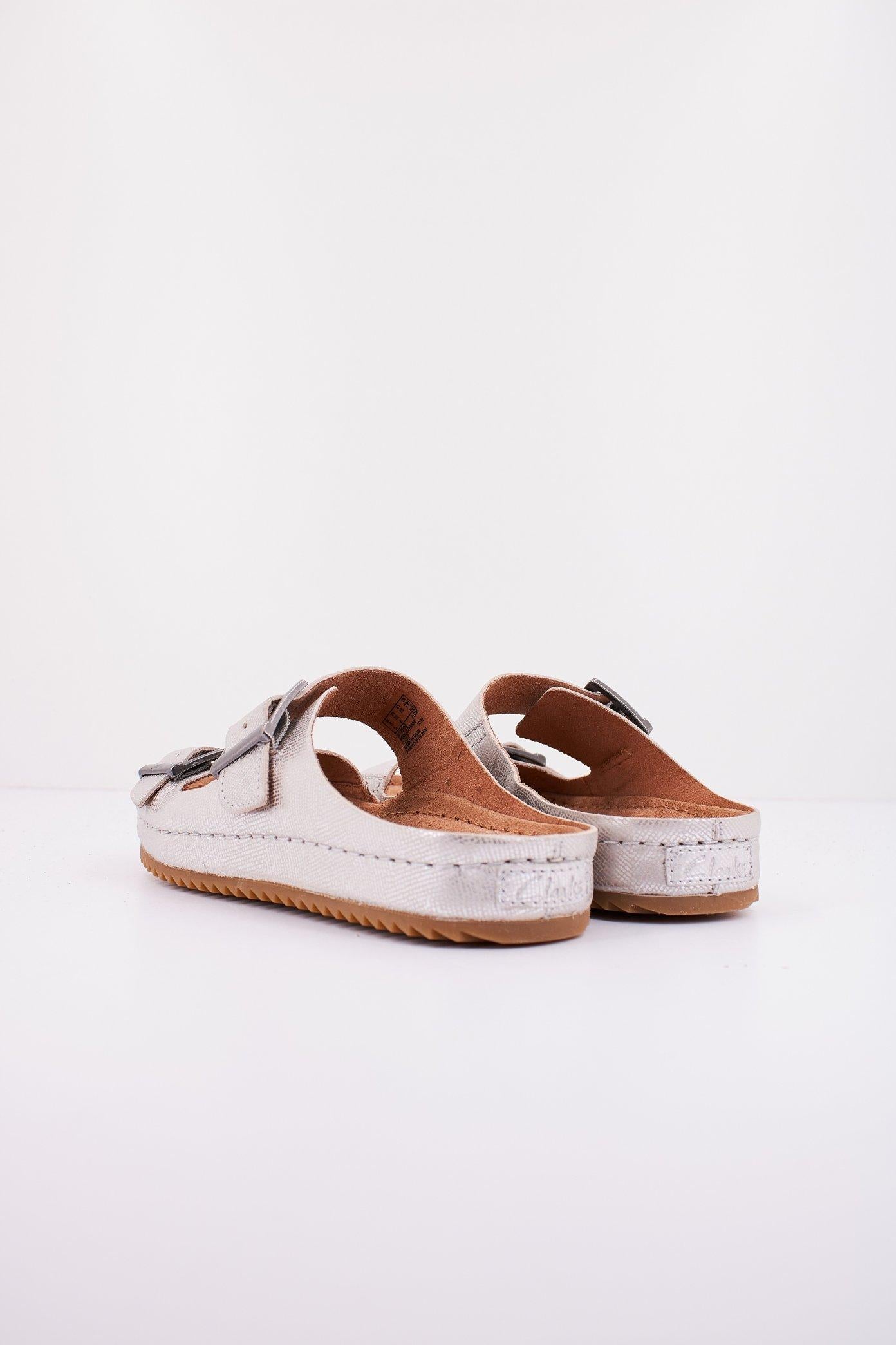 CLARKS BROOKLEIGH SUN en color PLATA (3)