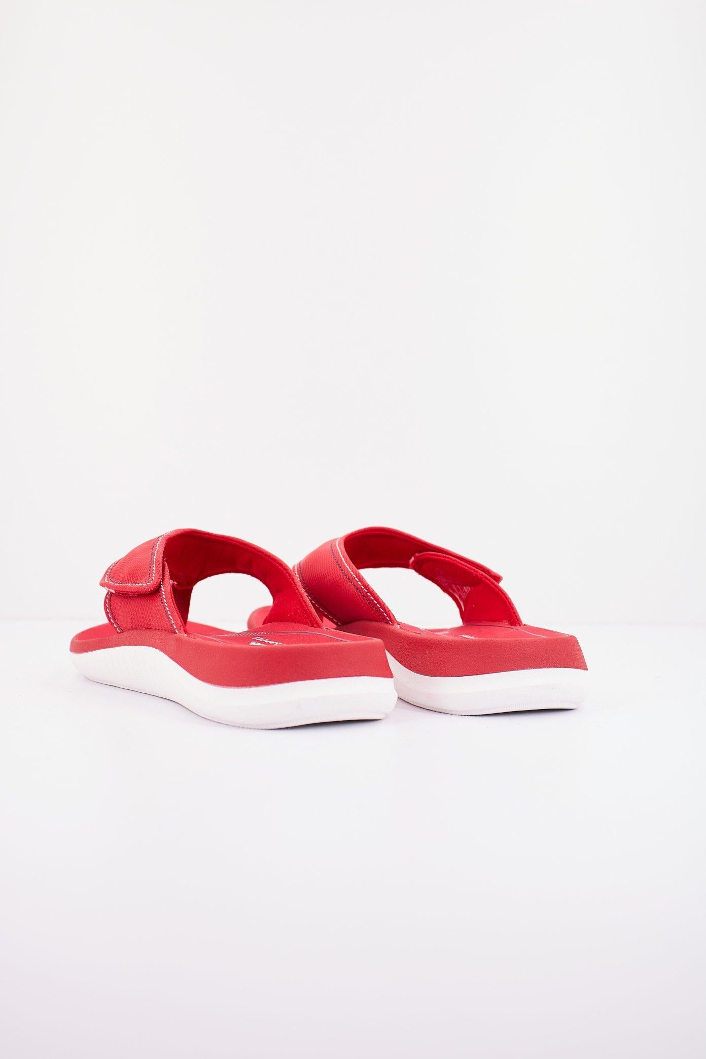 CLARKS GLIDE POST en color ROJO (3)