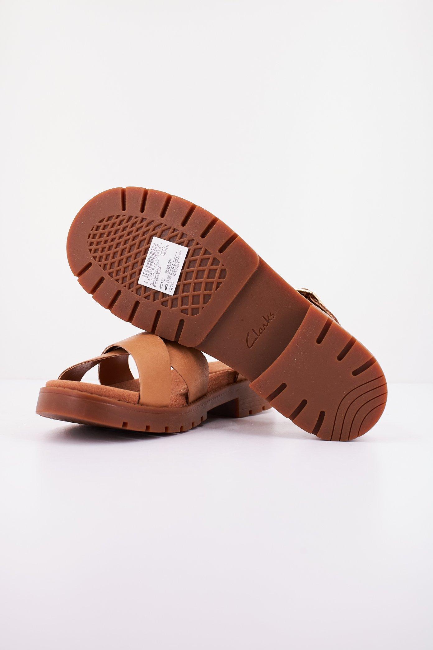 CLARKS ORINOCO STRAP en color MARRON CLARO (4)