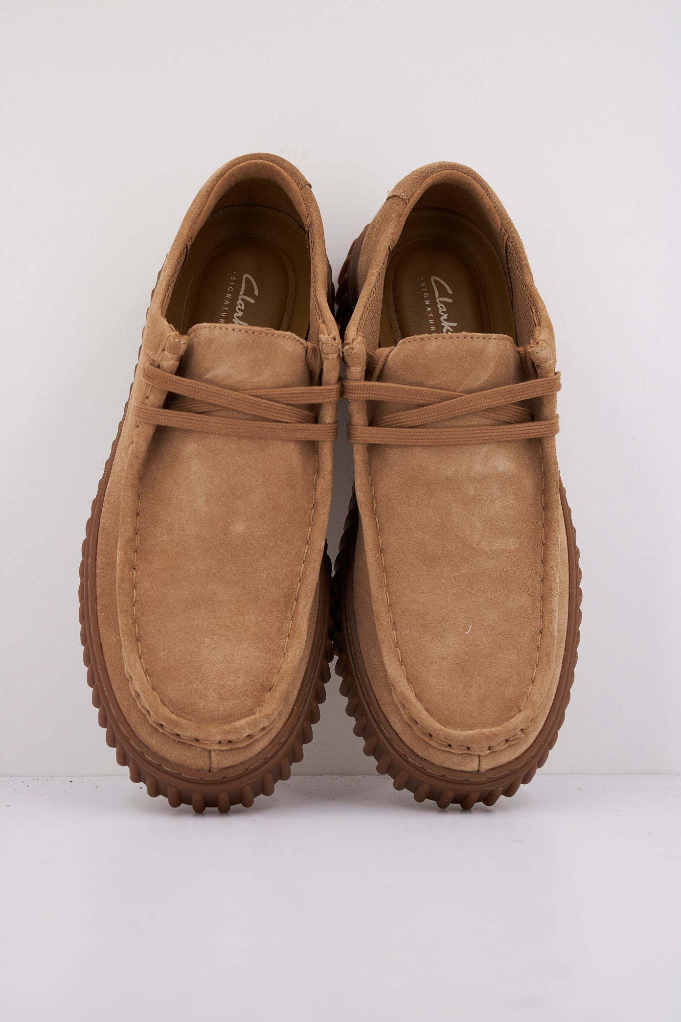 CLARKS TORHILL LO en color MARRON CLARO (3)