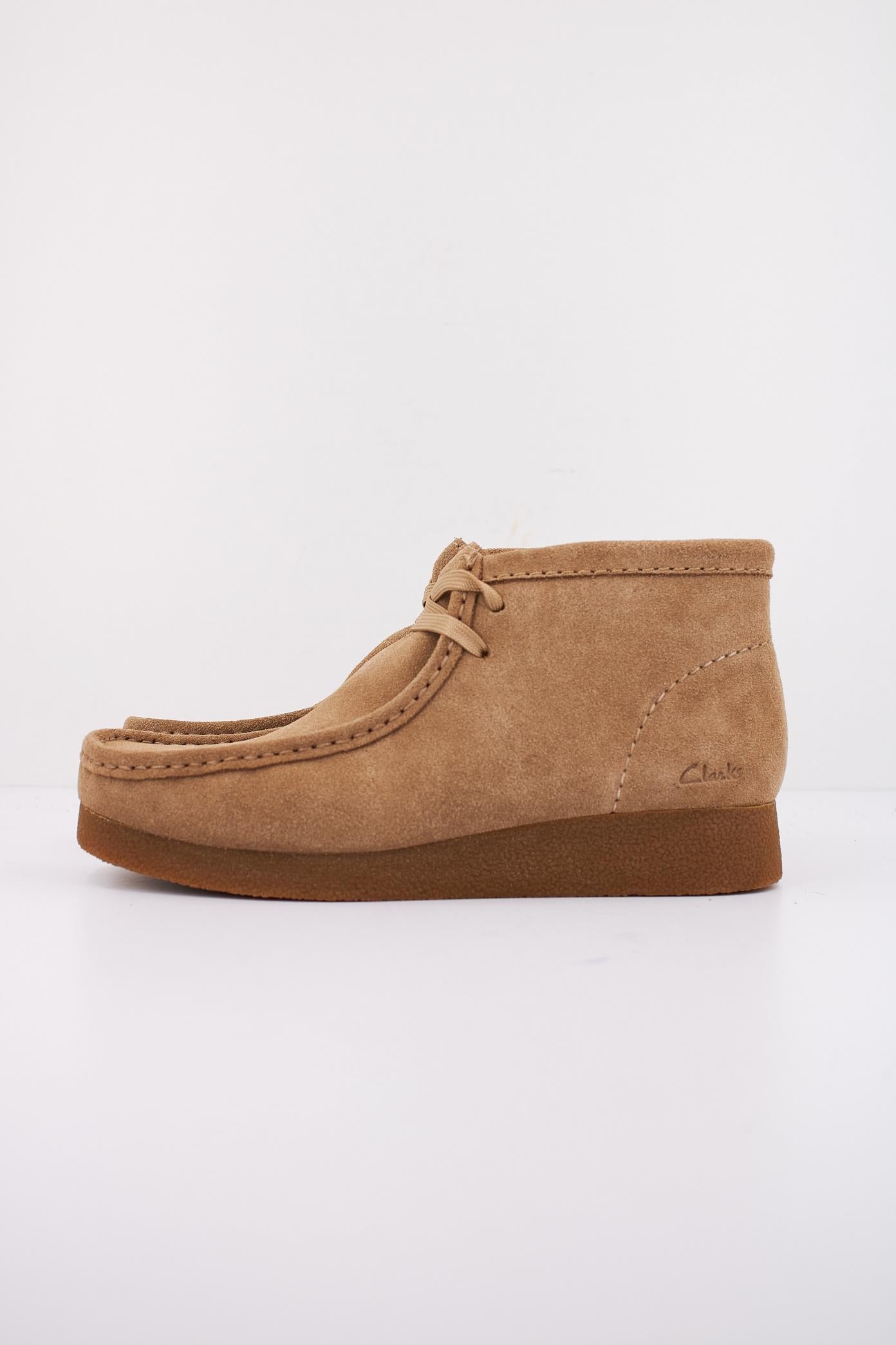 CLARKS WALLABEEEVOBT en color MARRON CLARO (1)