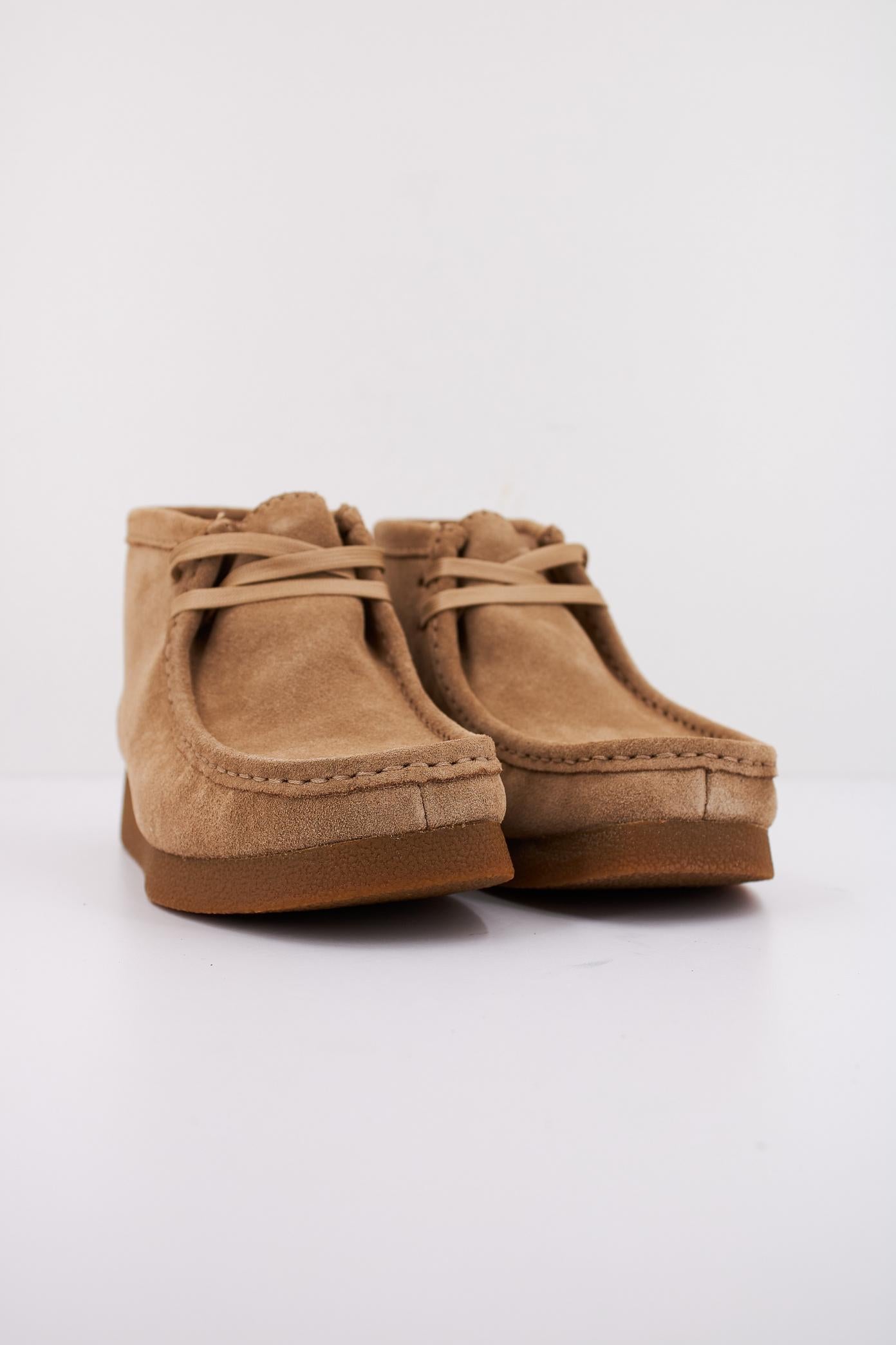 CLARKS WALLABEEEVOBT en color MARRON CLARO (2)