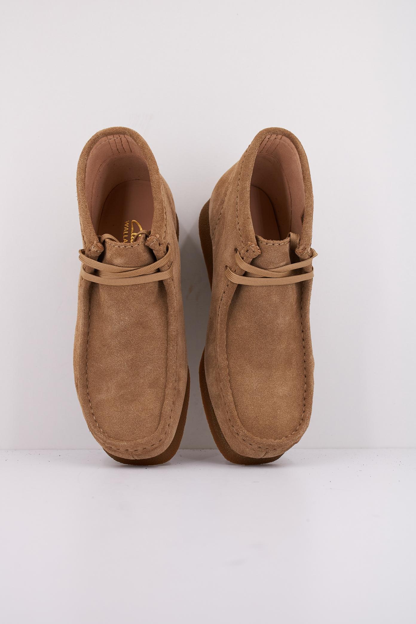 CLARKS WALLABEEEVOBT en color MARRON CLARO (3)