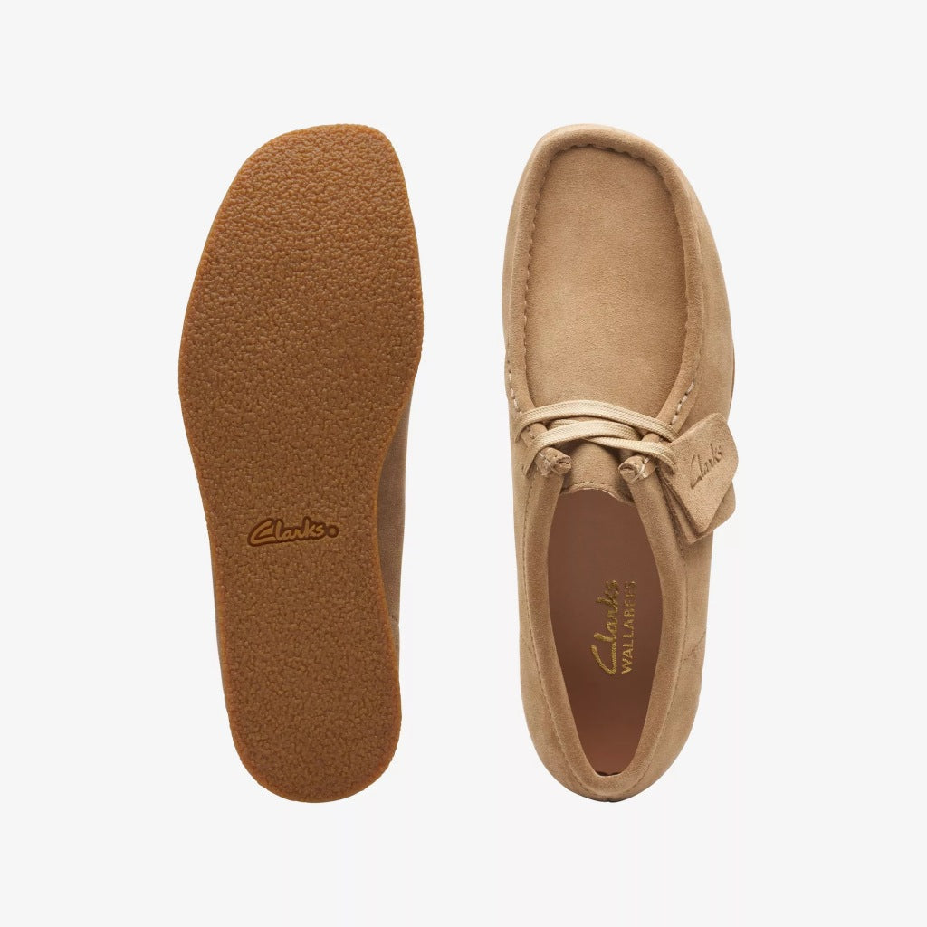 CLARKS WALLABEE EVO SHOE en color MARRON CLARO (6)