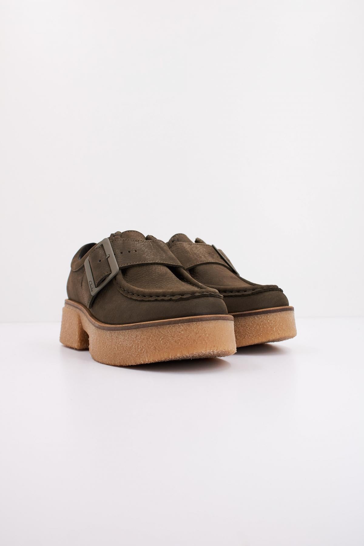 CLARKS LINOSO MONK en color VERDE (2)