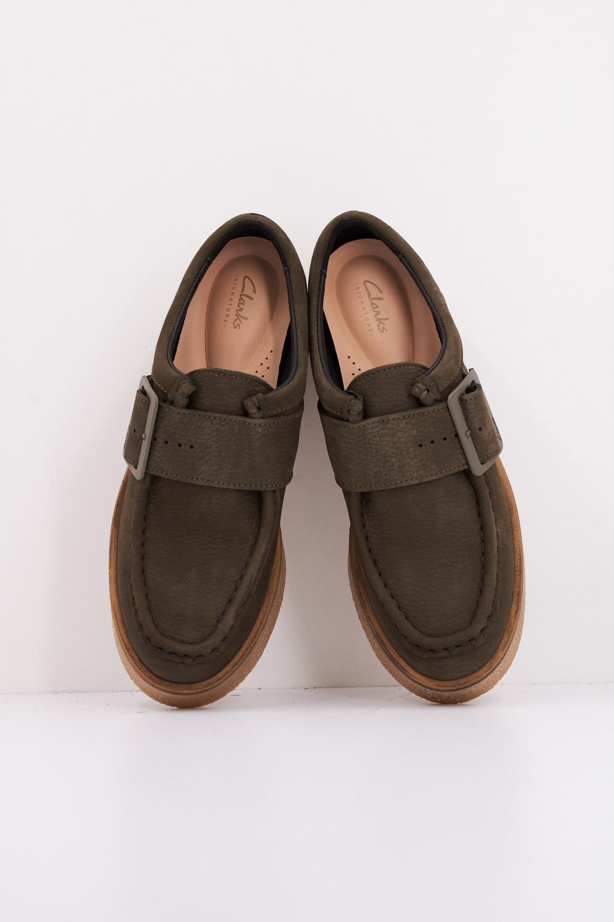 CLARKS LINOSO MONK en color VERDE (3)