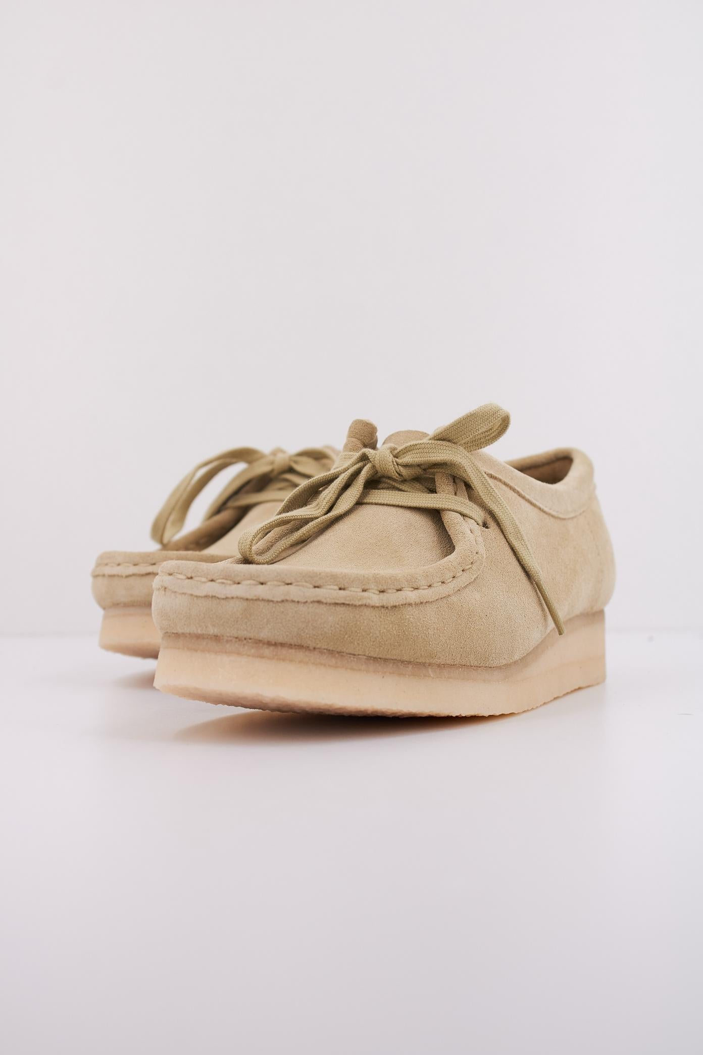 CLARKS WALLABEE en color BEIS (2)