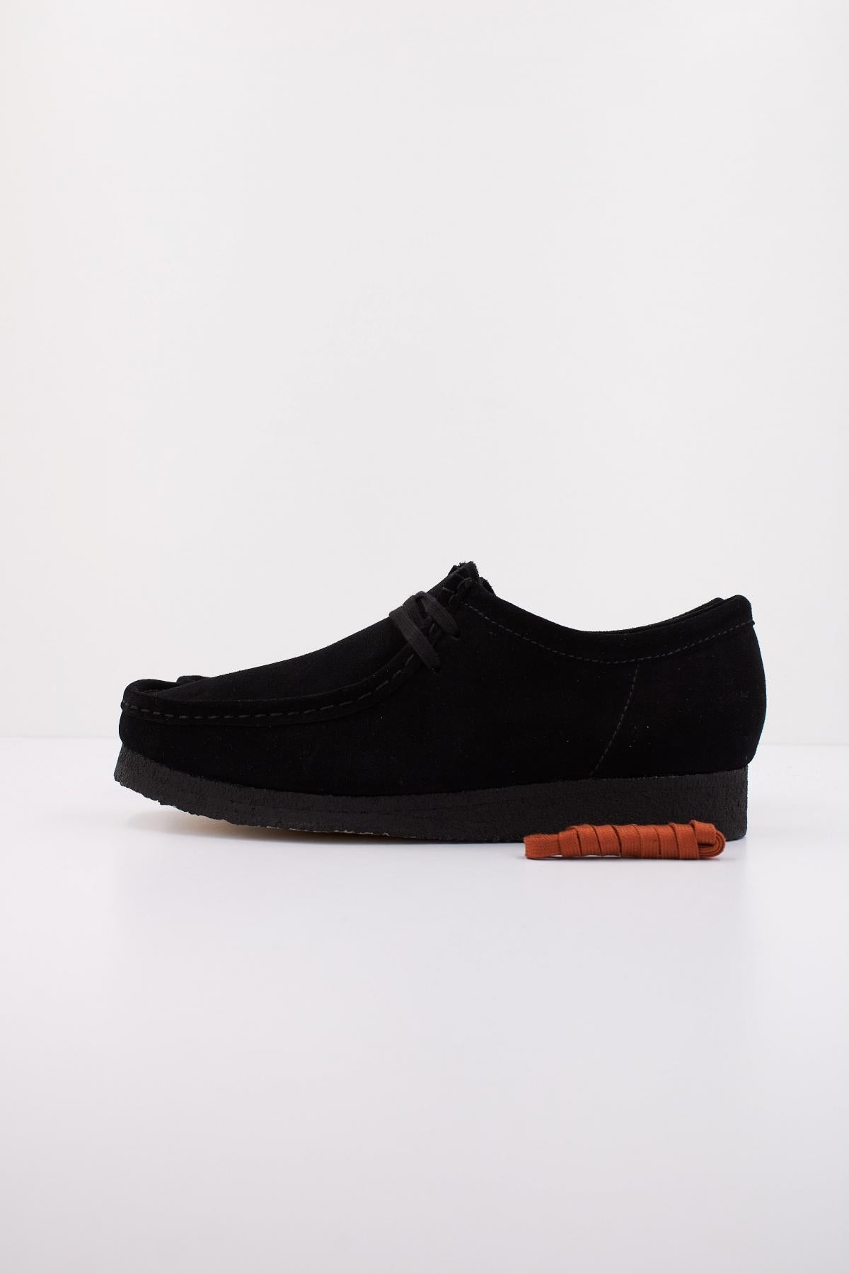 CLARKS WALLABEE en color NEGRO (1)