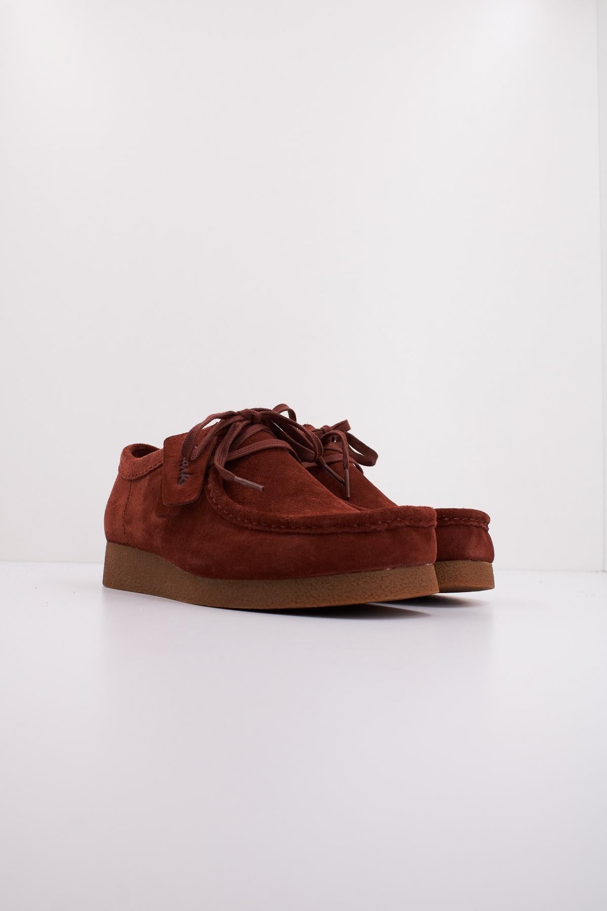 CLARKS WALLABEE EVOBT en color BURDEOS (2)