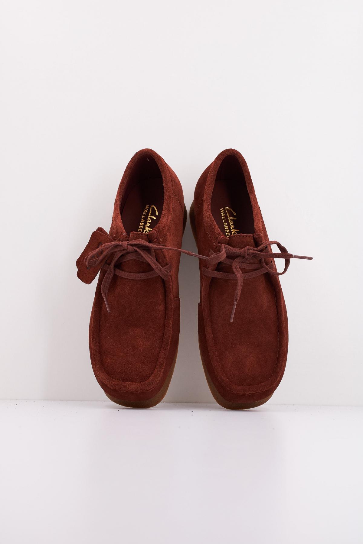 CLARKS WALLABEE EVOBT en color BURDEOS (3)