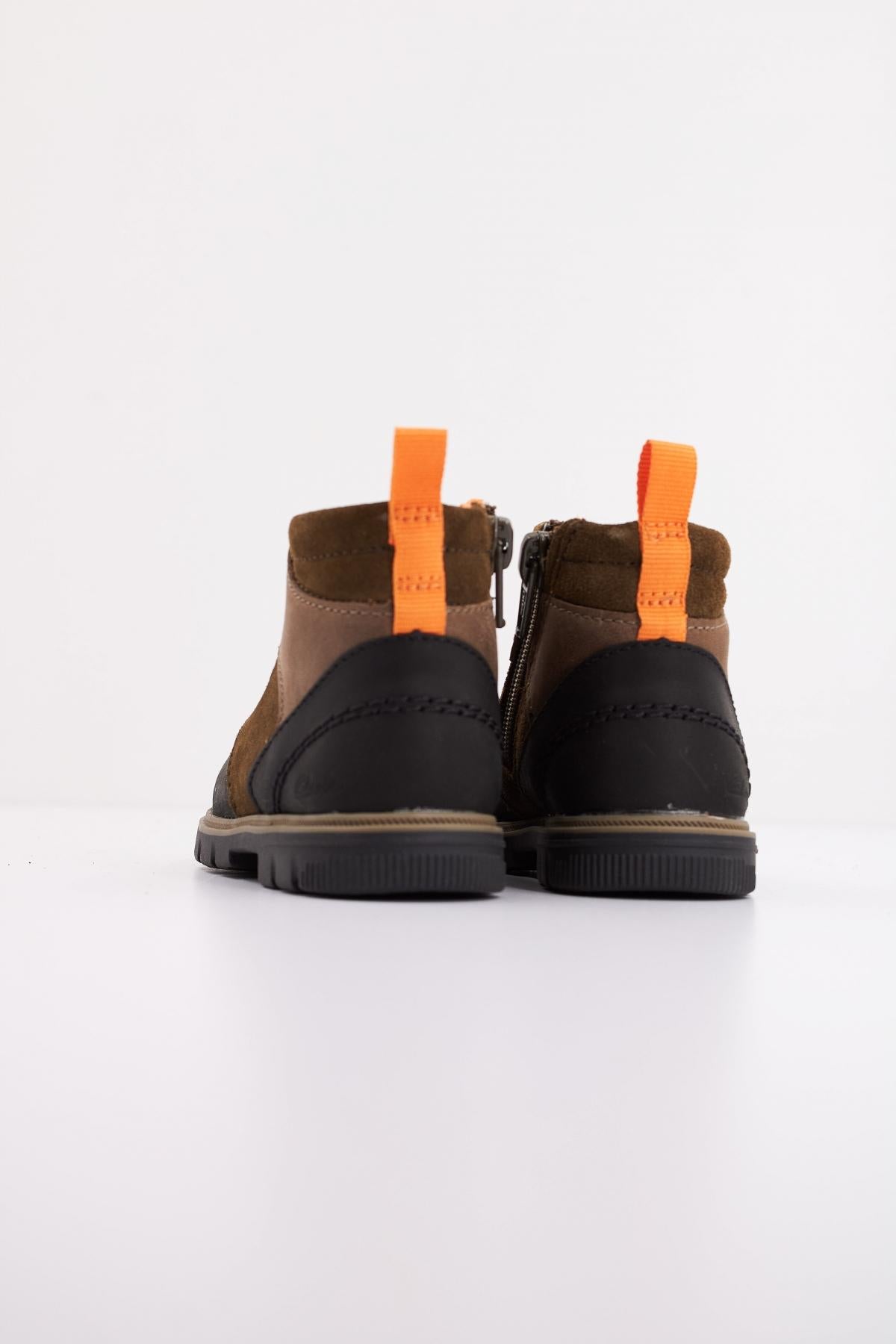 CLARKS LORCAM HIKE T COMBI en color VERDE (4)