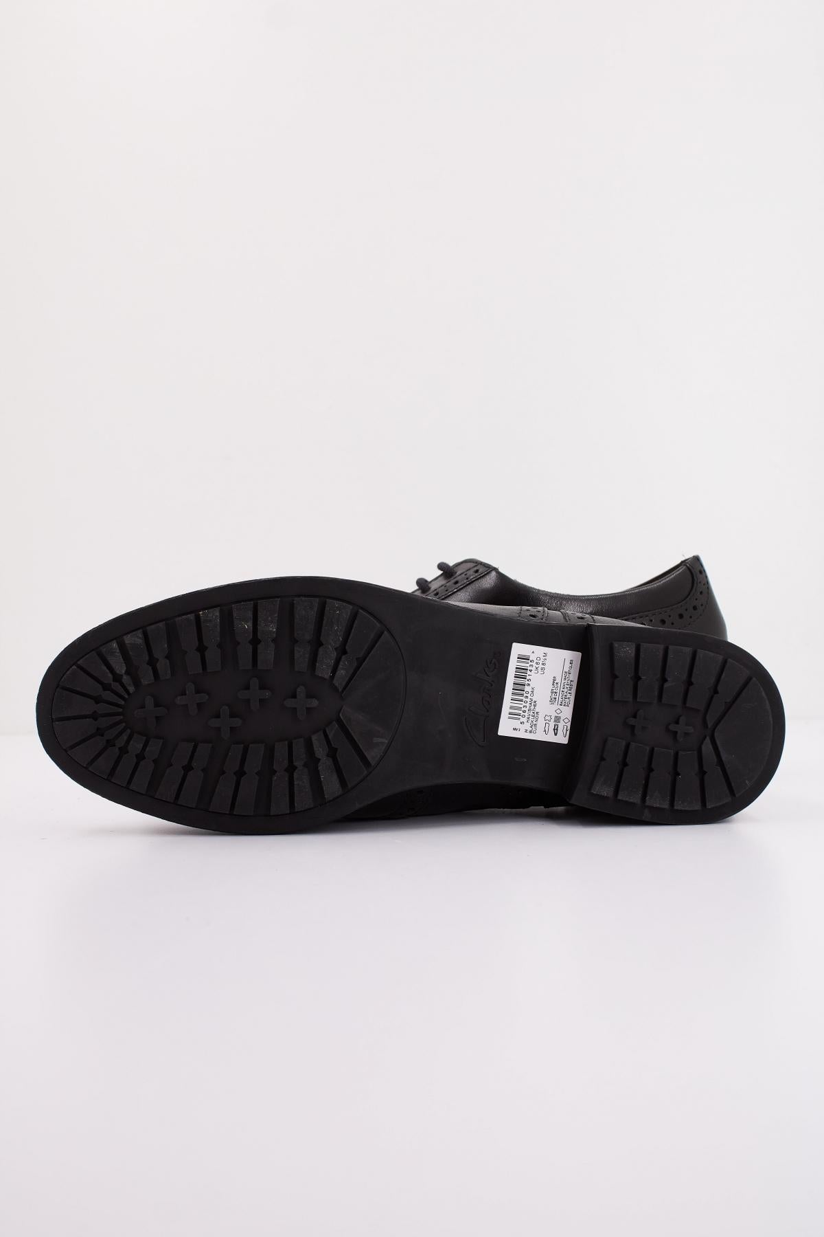 CLARKS HAVISHAM OAK LEATHER en color NEGRO (5)