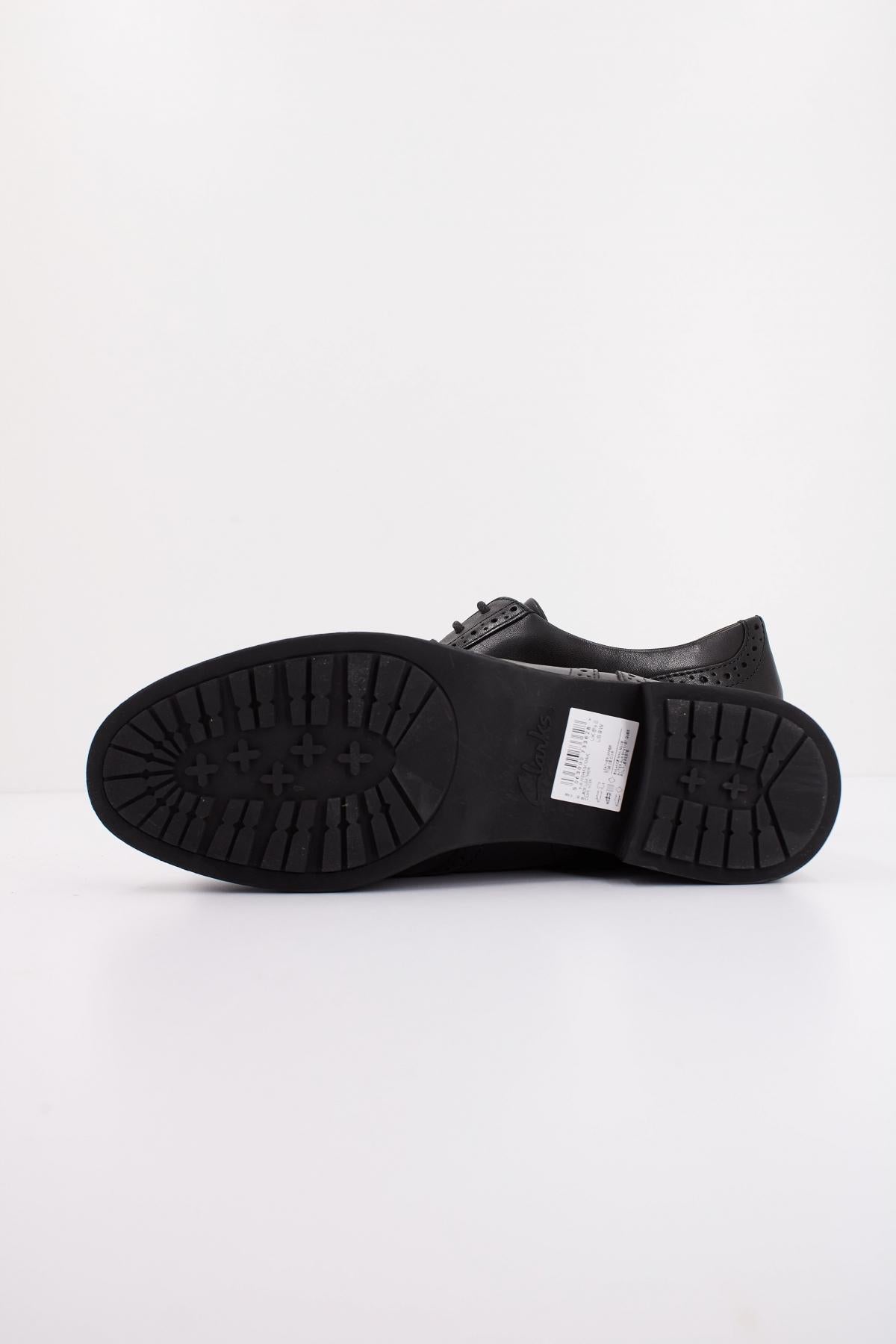 CLARKS HAVISHAM OAK LEATHER en color NEGRO (5)