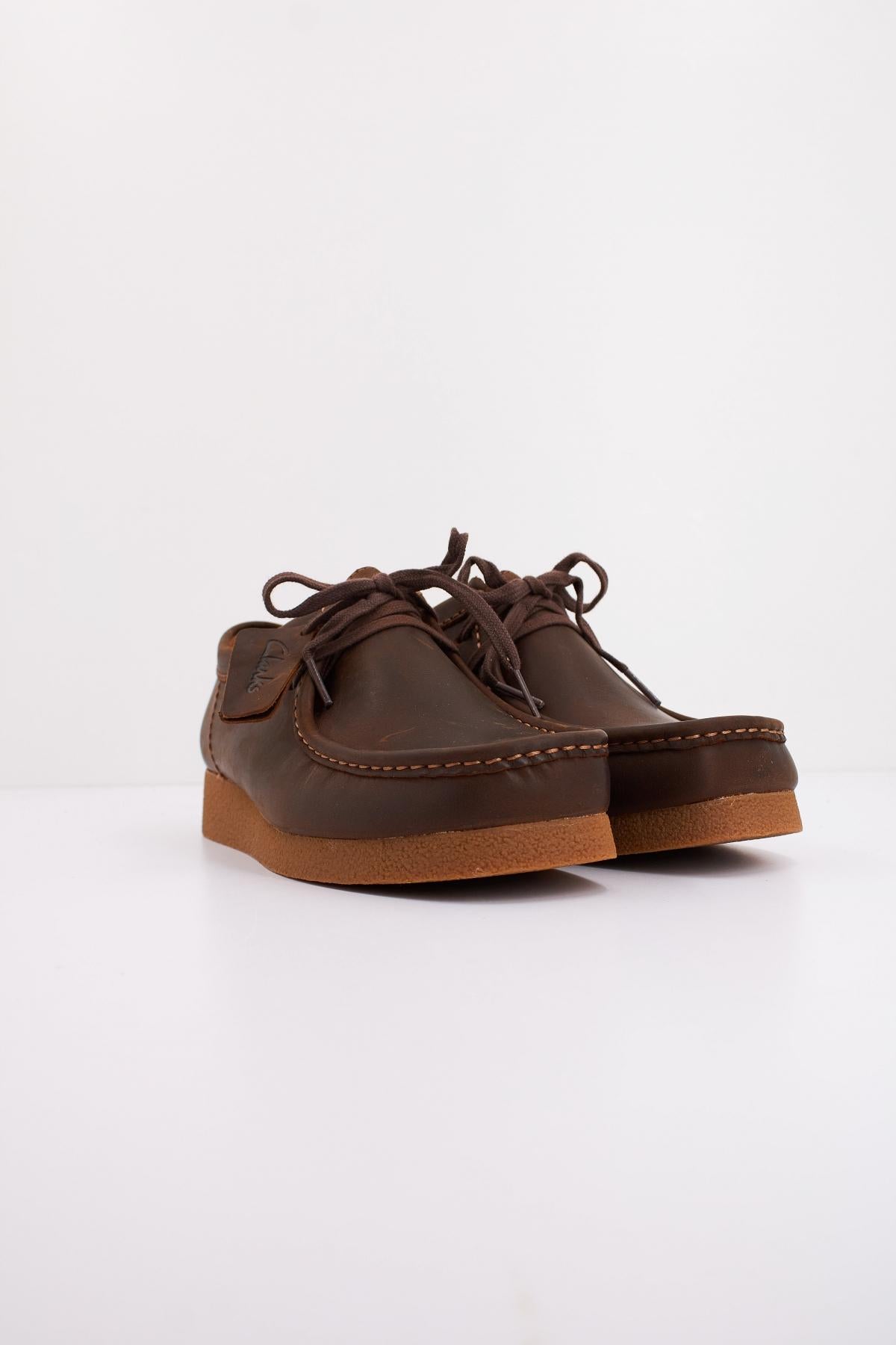 CLARKS WALLABEEEVO en color MARRON (2)