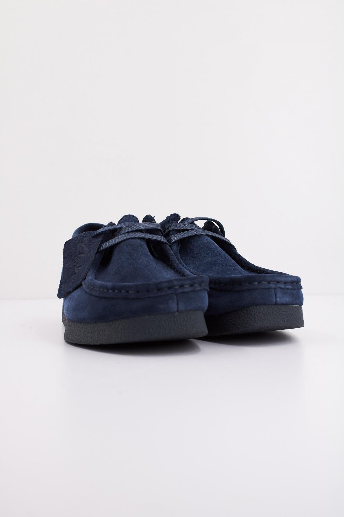 CLARKS WALLABEEEVOSH en color AZUL (2)