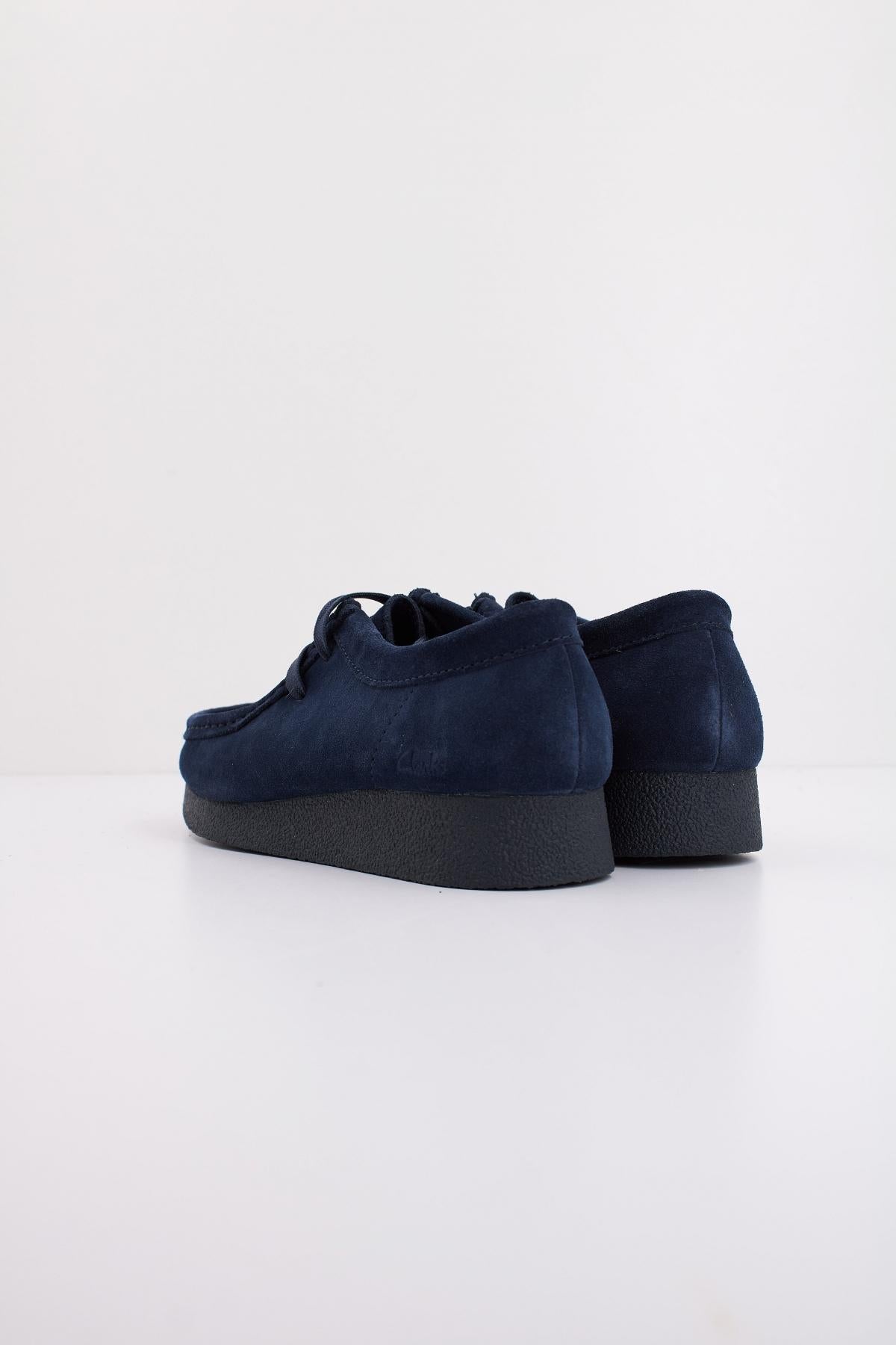 CLARKS WALLABEEEVOSH en color AZUL (4)