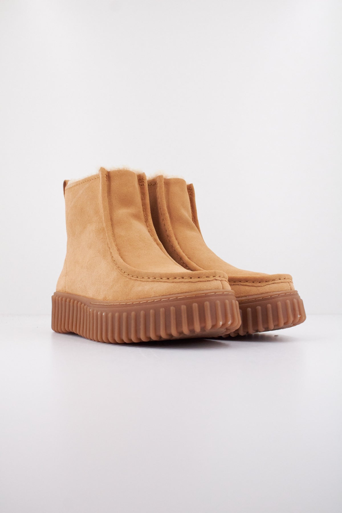 CLARKS TORHILL COZY en color MARRON CLARO (2)