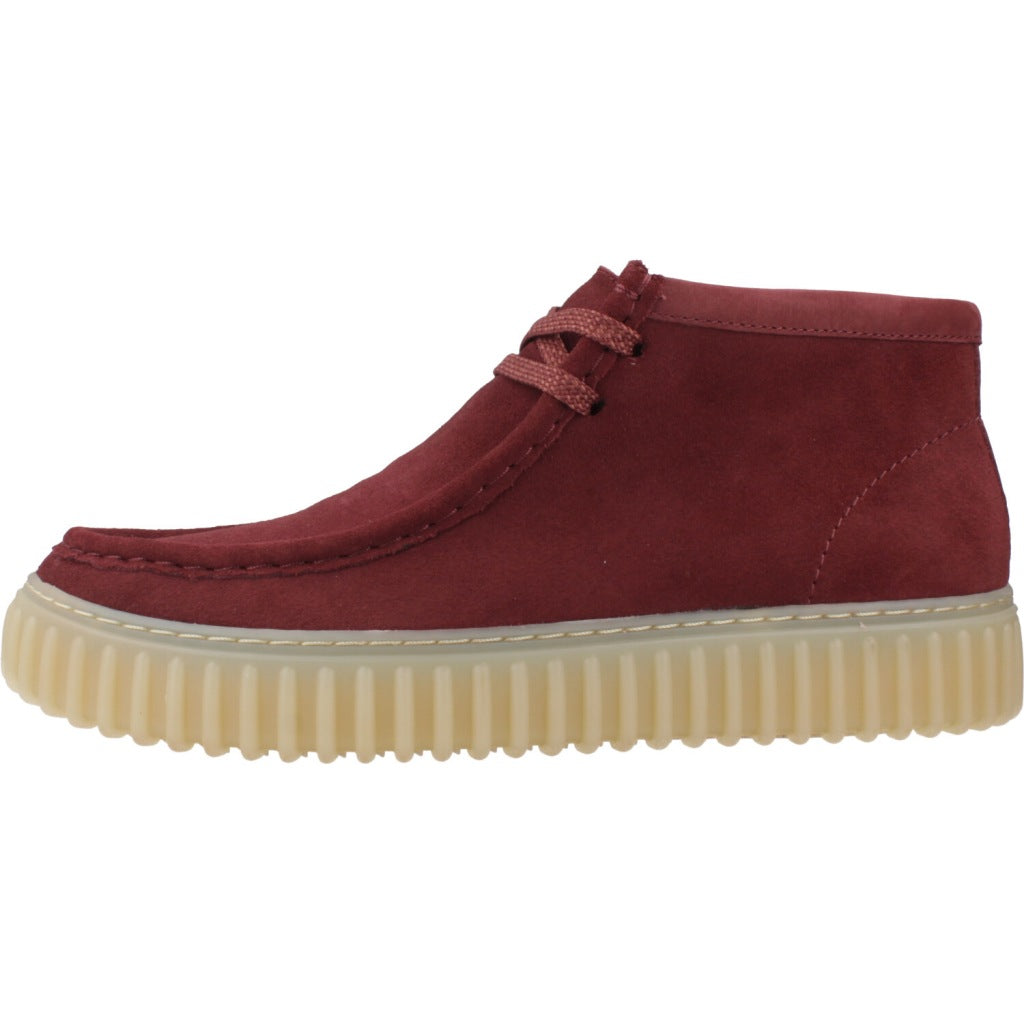 CLARKS TORHILL HI en color BURDEOS (2)