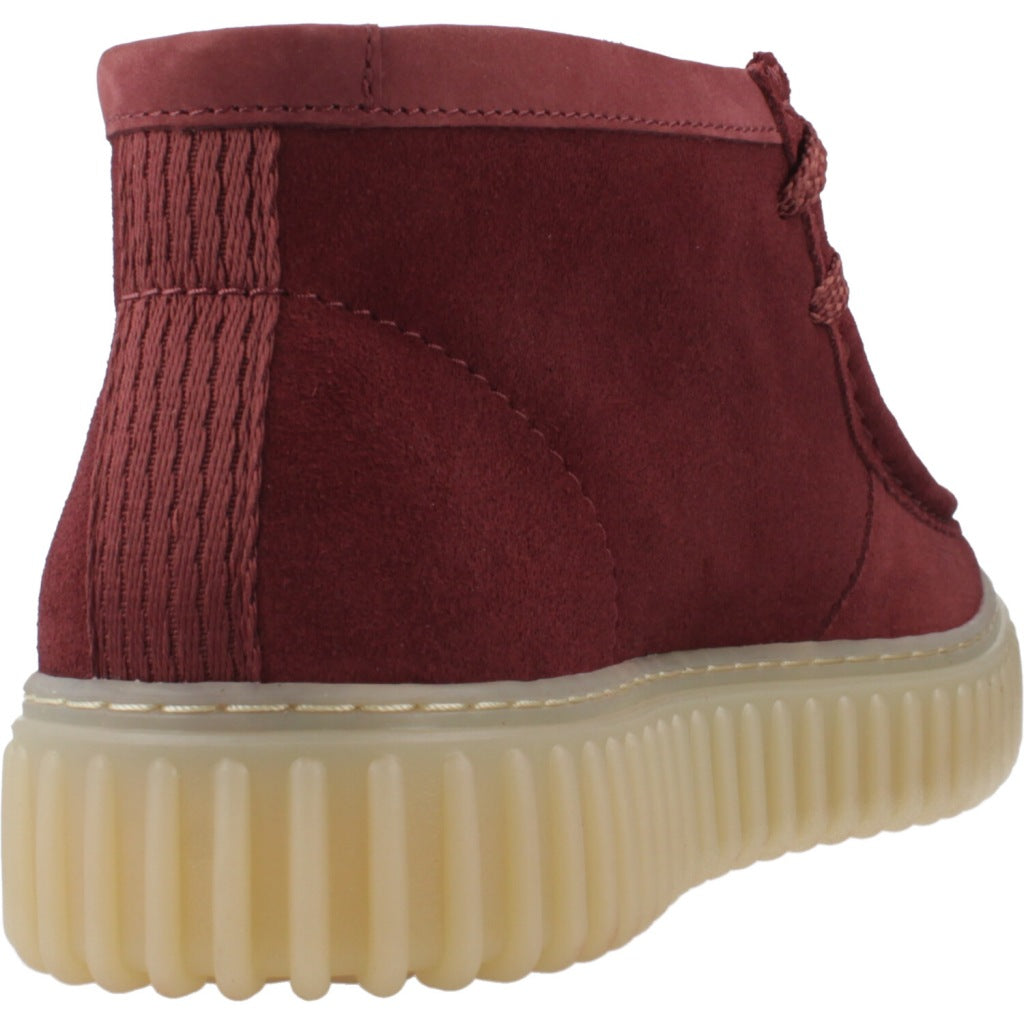 CLARKS TORHILL HI en color BURDEOS (3)