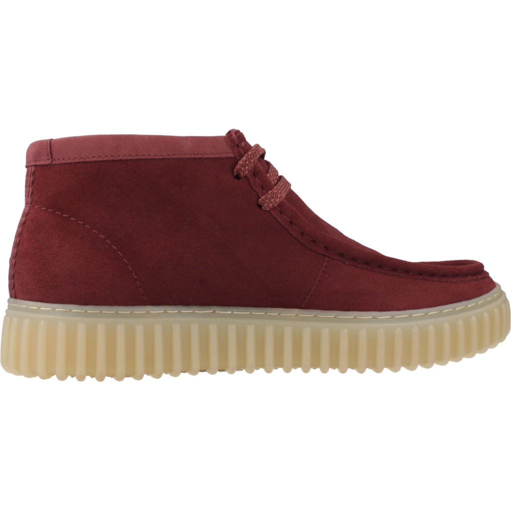 CLARKS TORHILL HI en color BURDEOS (4)