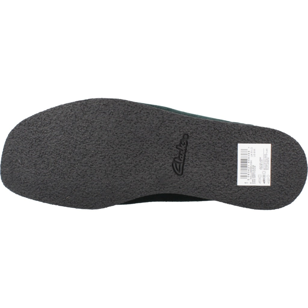 CLARKS WALLABEE EVO SH en color VERDE (6)