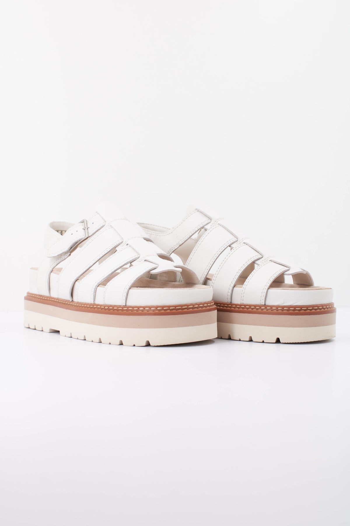 CLARKS ORIANNA TWIST en color BLANCO (2)