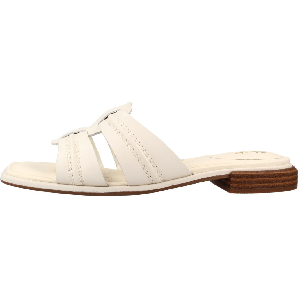 CLARKS ARIANY MULE en color BLANCO (2)