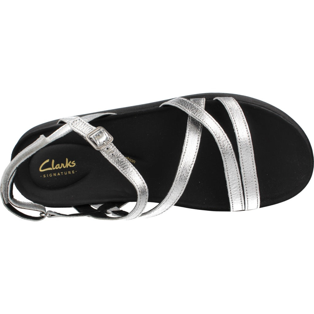 CLARKS ARISTELLA ROSE en color PLATA (7)