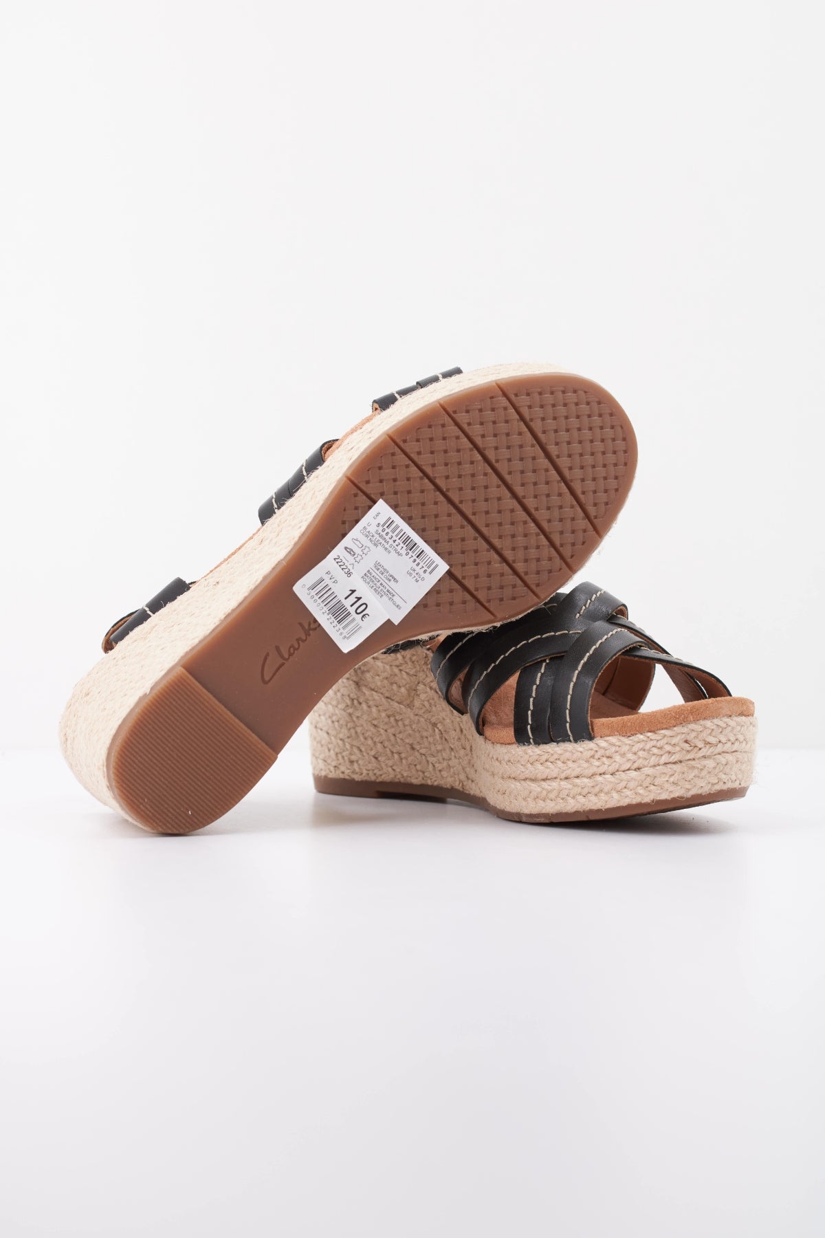 CLARKS SABINA STRAP en color NEGRO (3)