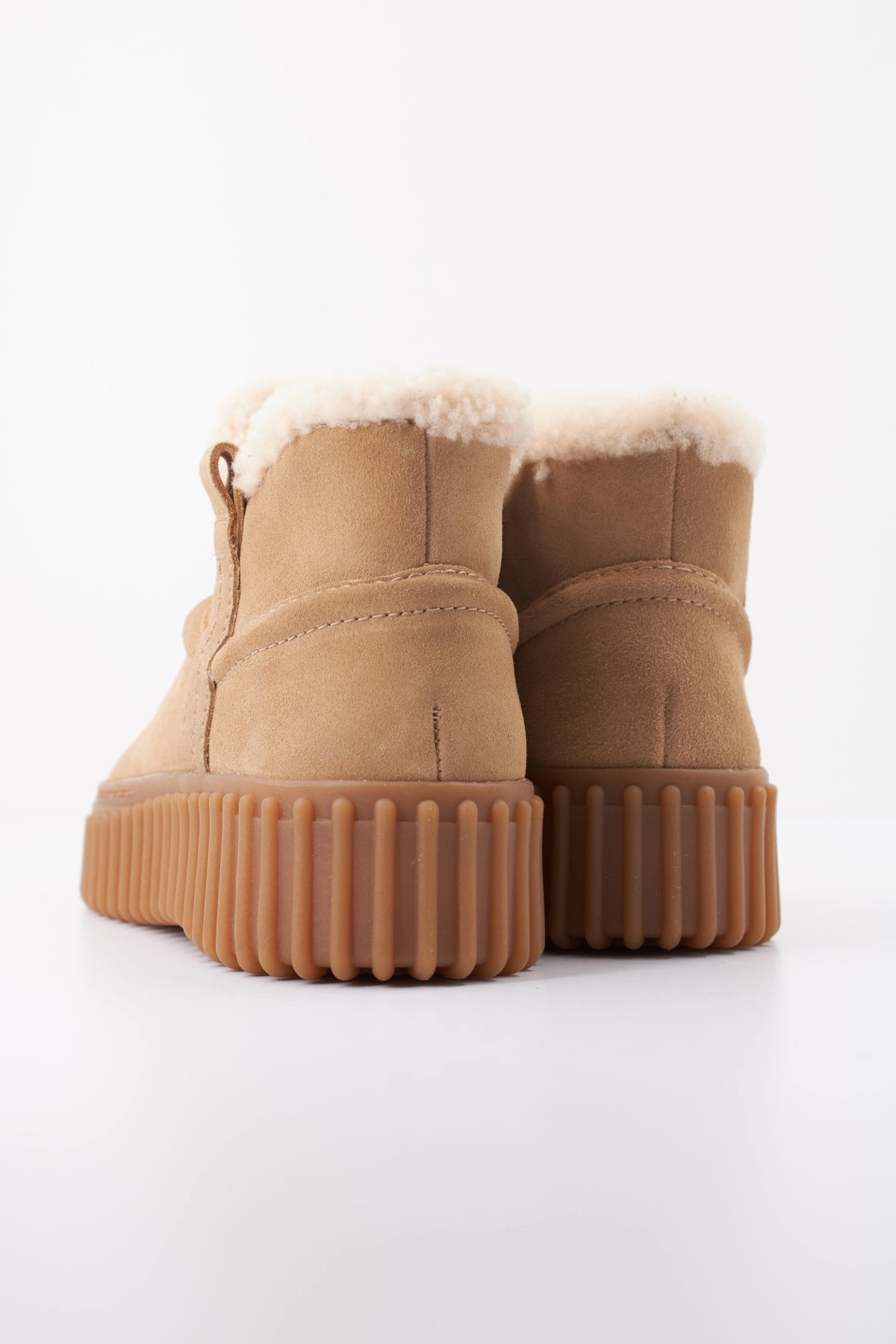 CLARKS C TORHILL WARM en color MARRON CLARO (4)