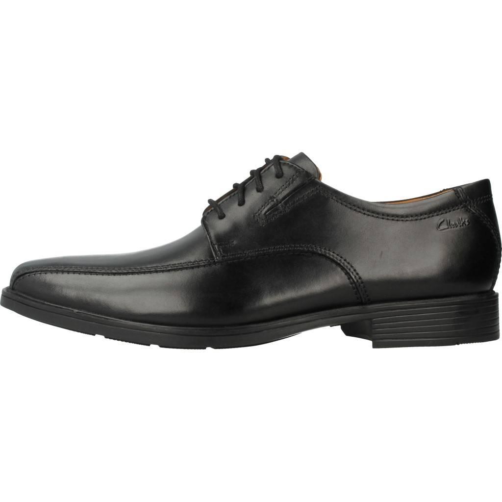CLARKS TILDEN WALK en color NEGRO (2)