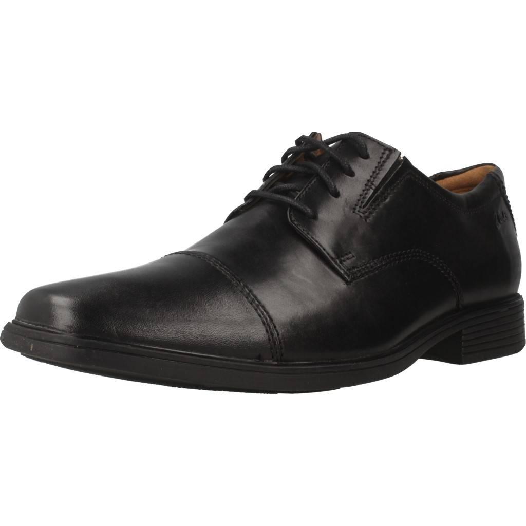 CLARKS TILDEN CAP en color NEGRO (1)