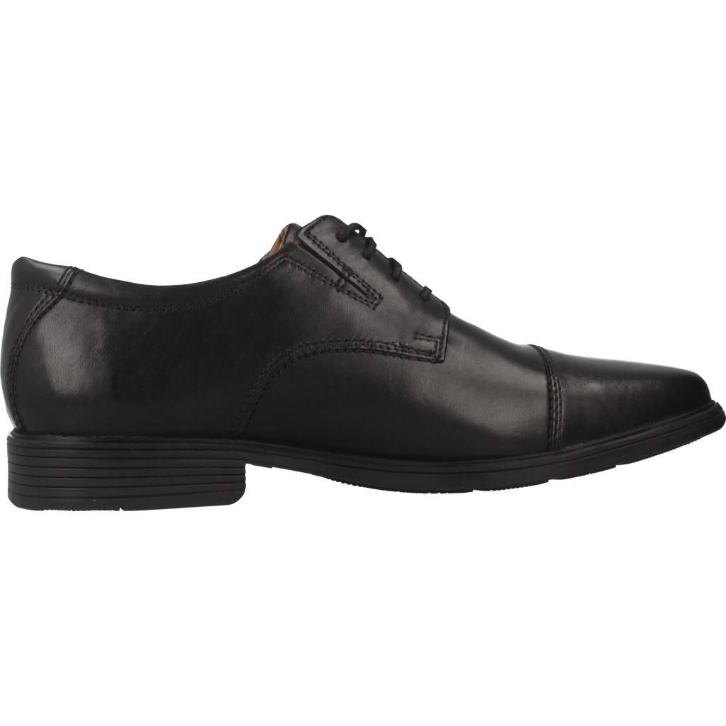 CLARKS TILDEN CAP en color NEGRO (4)
