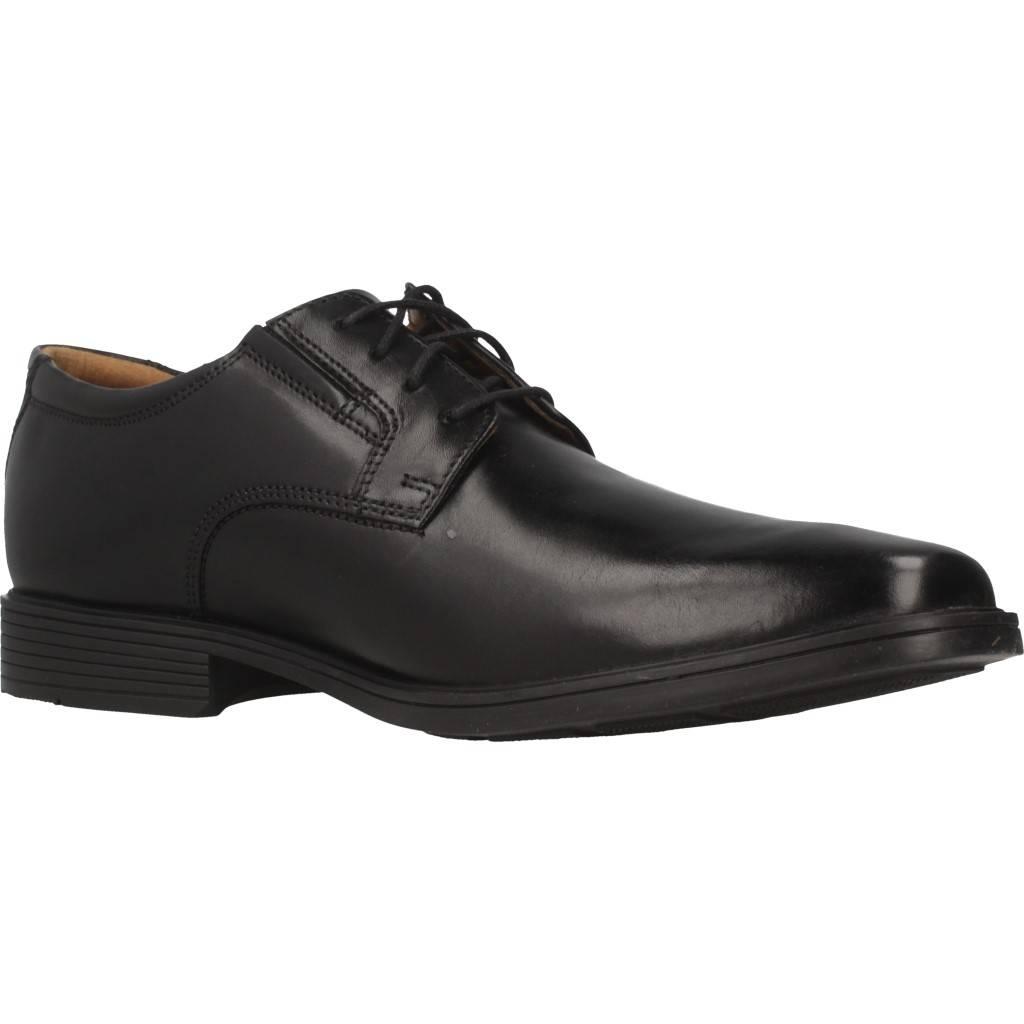 CLARKS TILDEN PLAIN en color NEGRO (5)