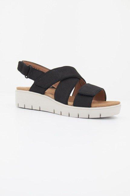 CLARKS UN KARELY DEW BLACK NUBUCK en color NEGRO (1)