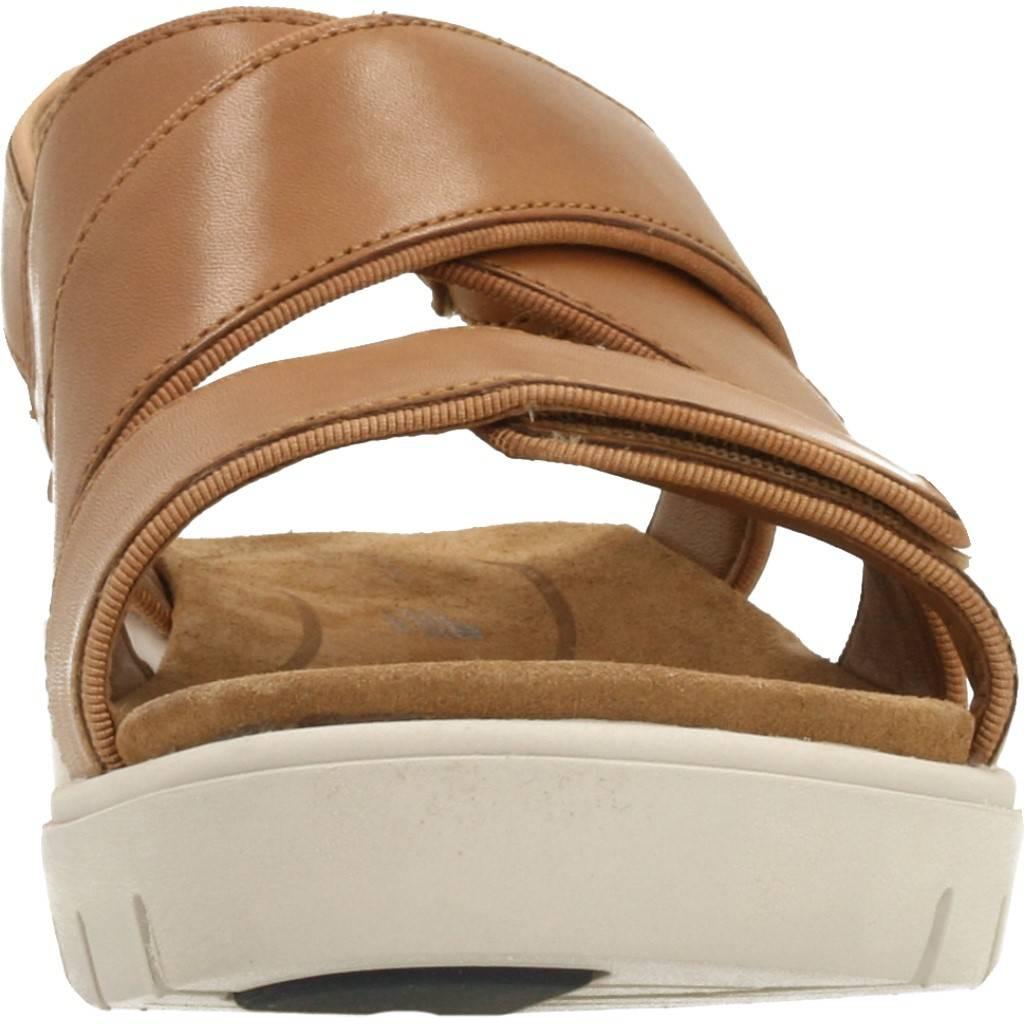 CLARKS UN KARELY DEW LIGHT TAN LE en color MARRON (6)
