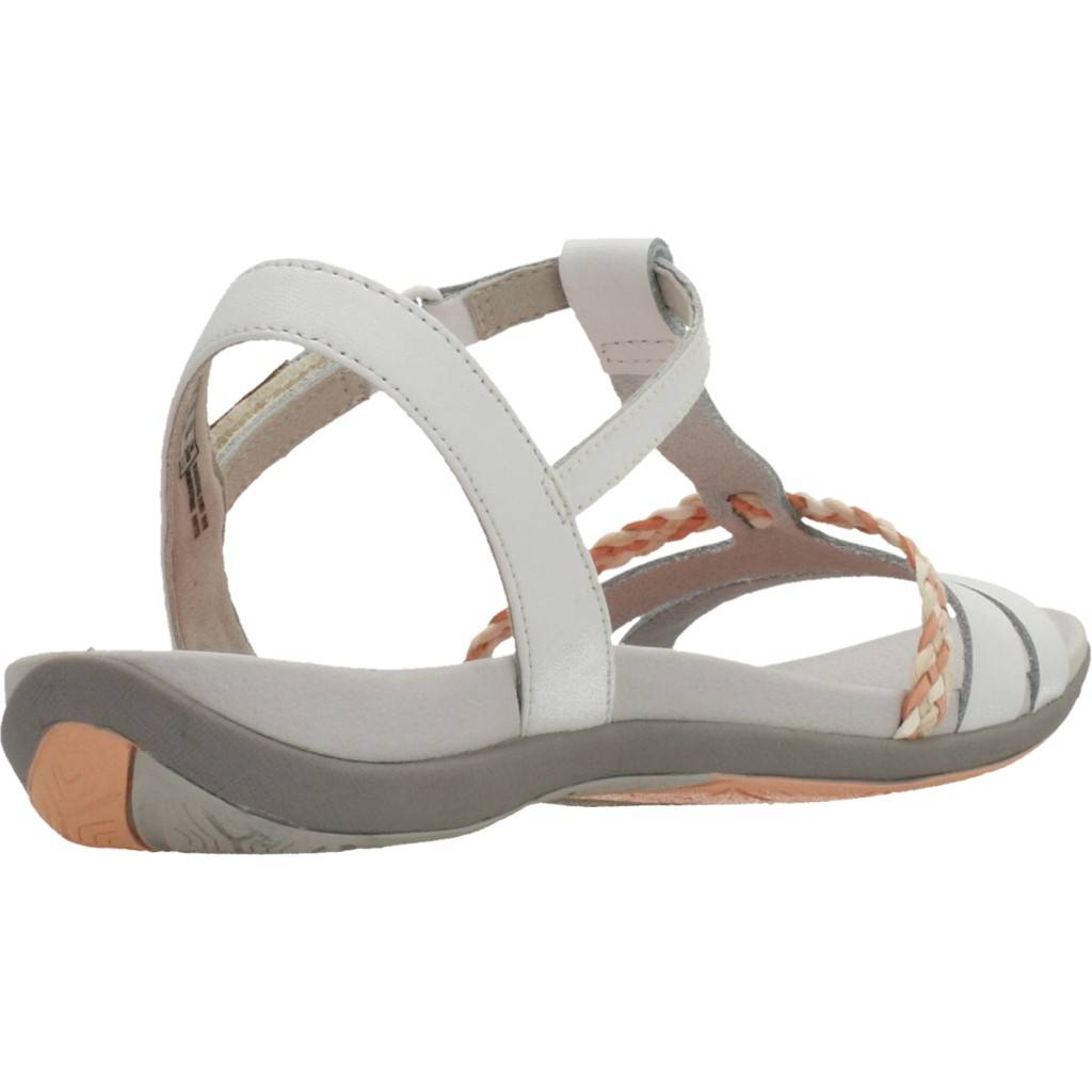 CLARKS TEALITE GRACE WHITE LEATHE en color BLANCO (3)