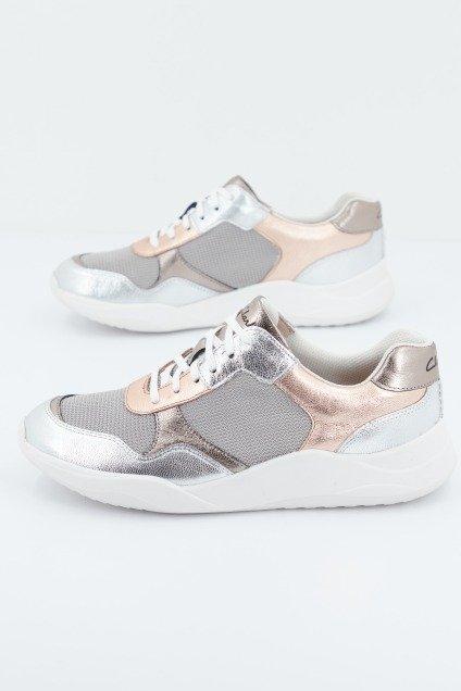 CLARKS SIFT LACE ROSE GOLD en color GRIS (2)