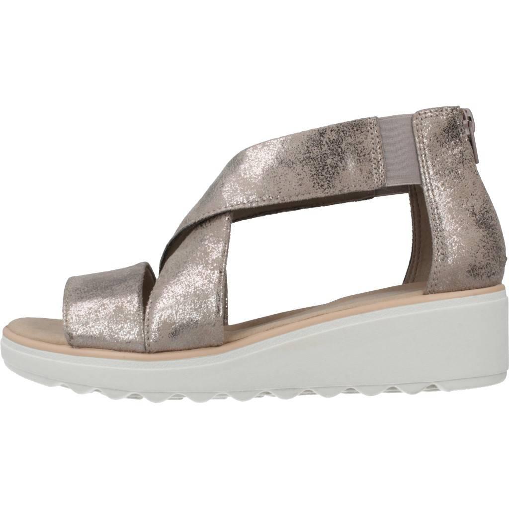 CLARKS JILLIAN RISE PEWTER METALL en color MARRON (2)